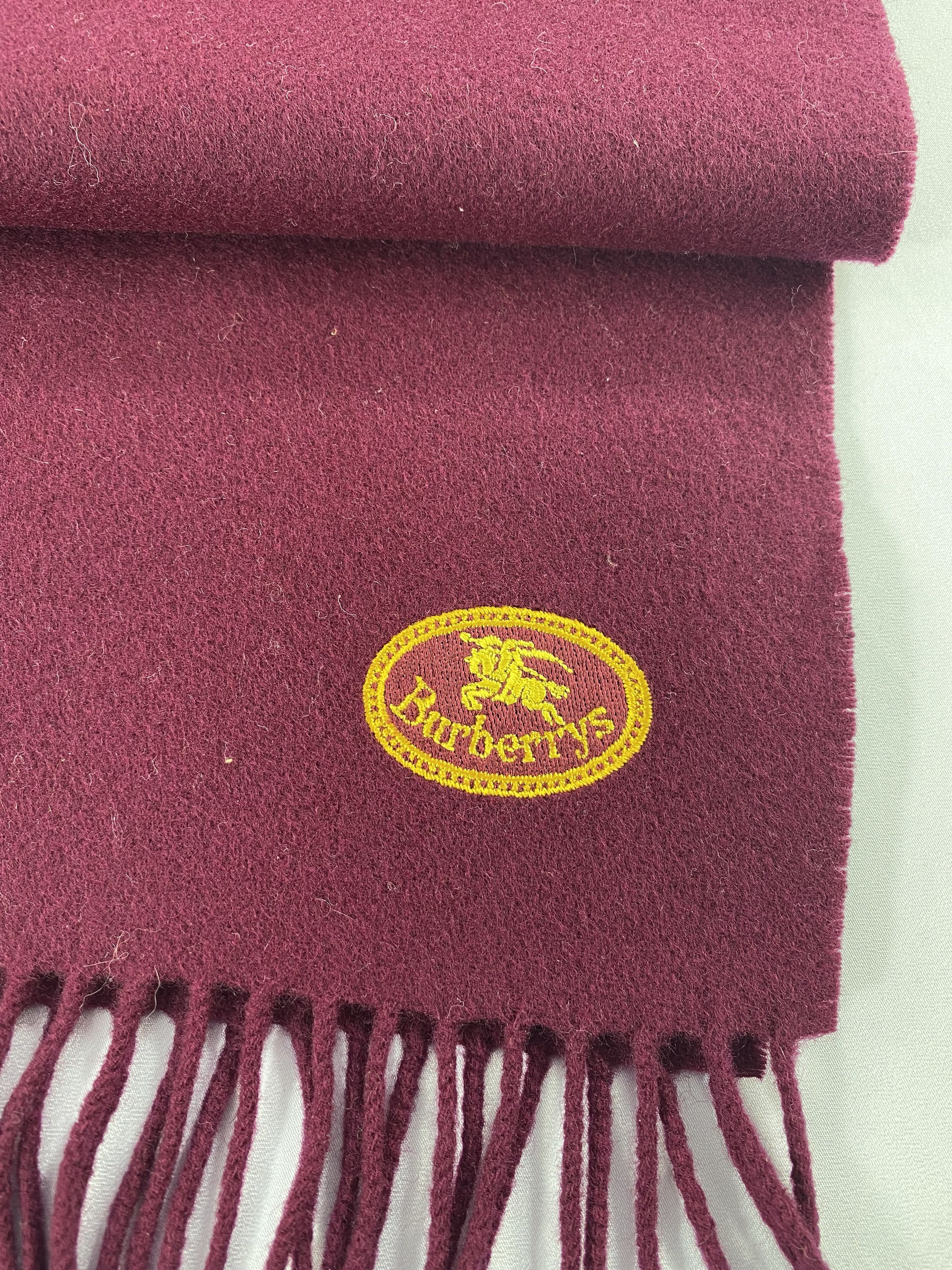 Burberry Burberry Lambswool Scarf / Muffler / Neckwear Size ONE SIZE - 3 Thumbnail