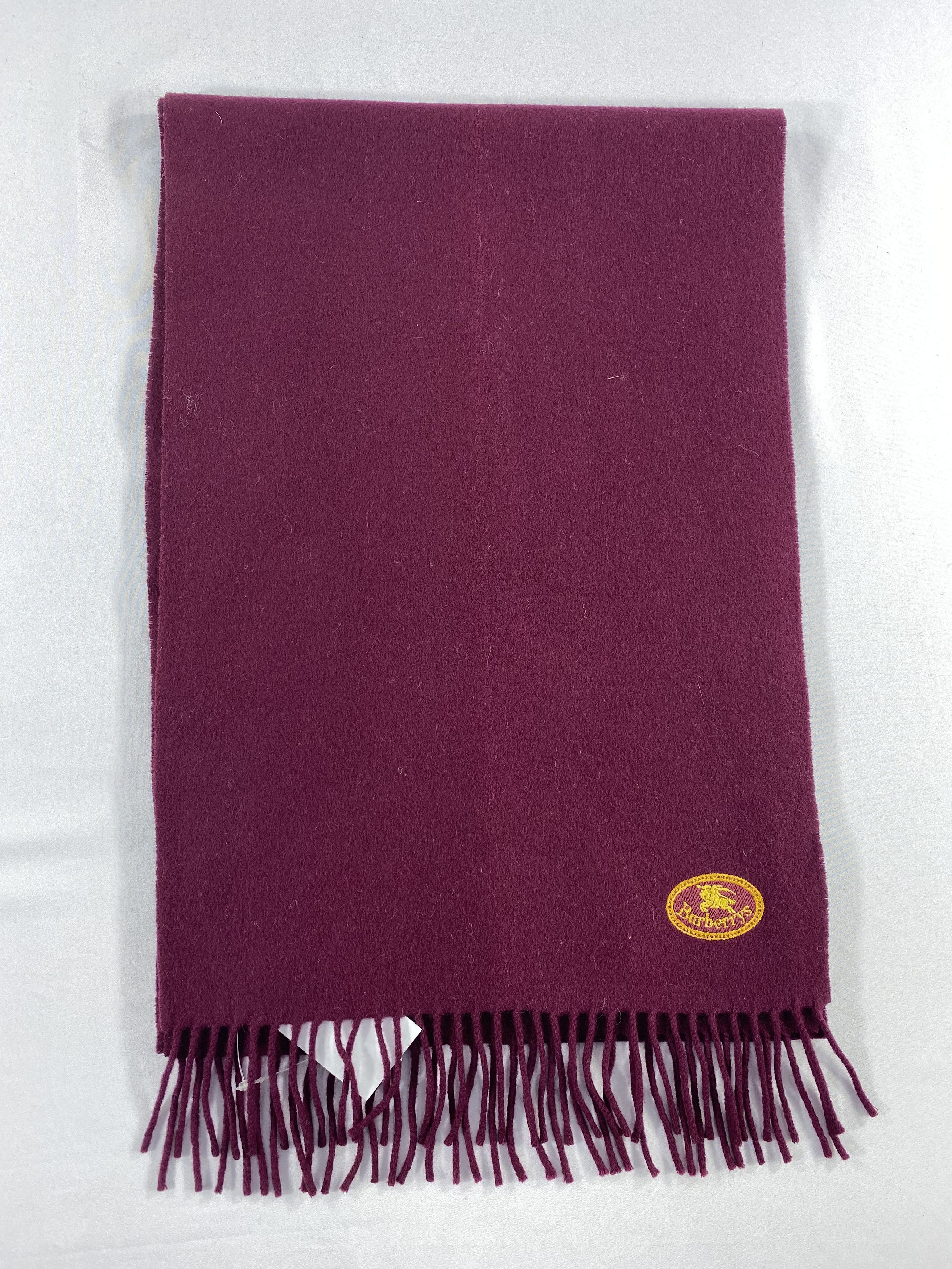 Burberry Burberry Lambswool Scarf / Muffler / Neckwear Size ONE SIZE - 4 Thumbnail