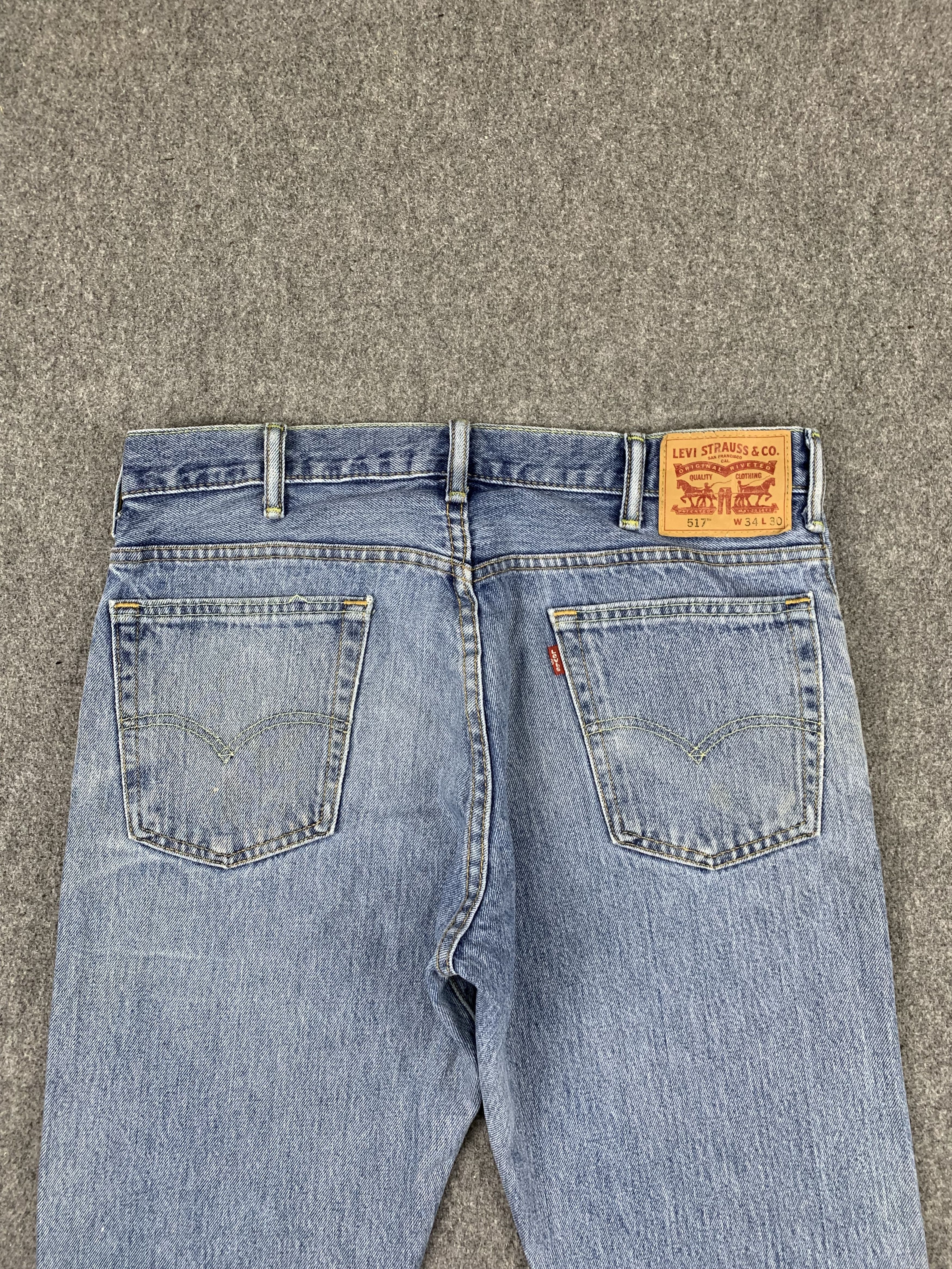 Levi's Vintage Levis 517 Flared Bootcut Jeans DP1896 Size US 35 - 4 Thumbnail