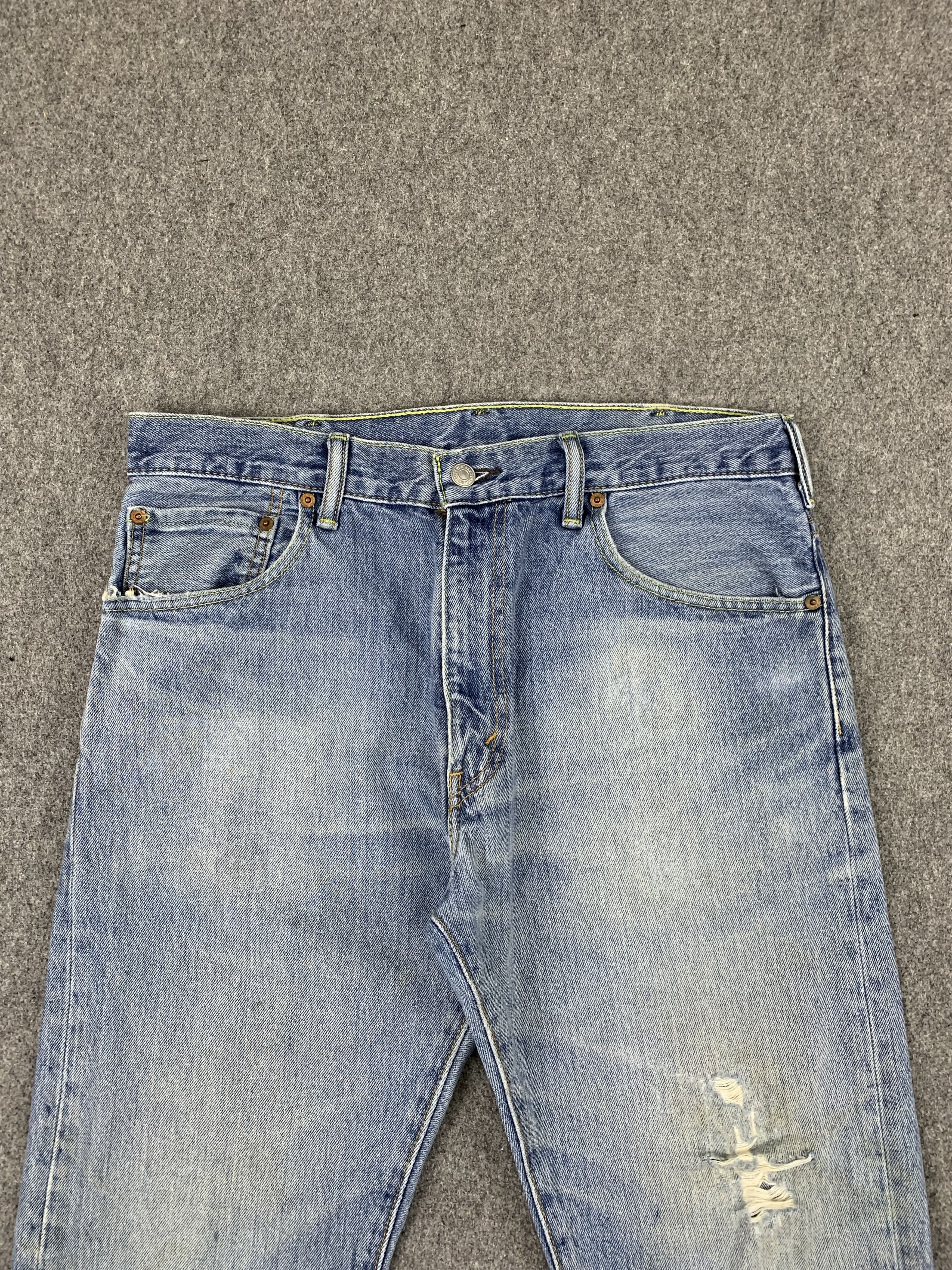 Levi's Vintage Levis 517 Flared Bootcut Jeans DP1896 Size US 35 - 2 Thumbnail