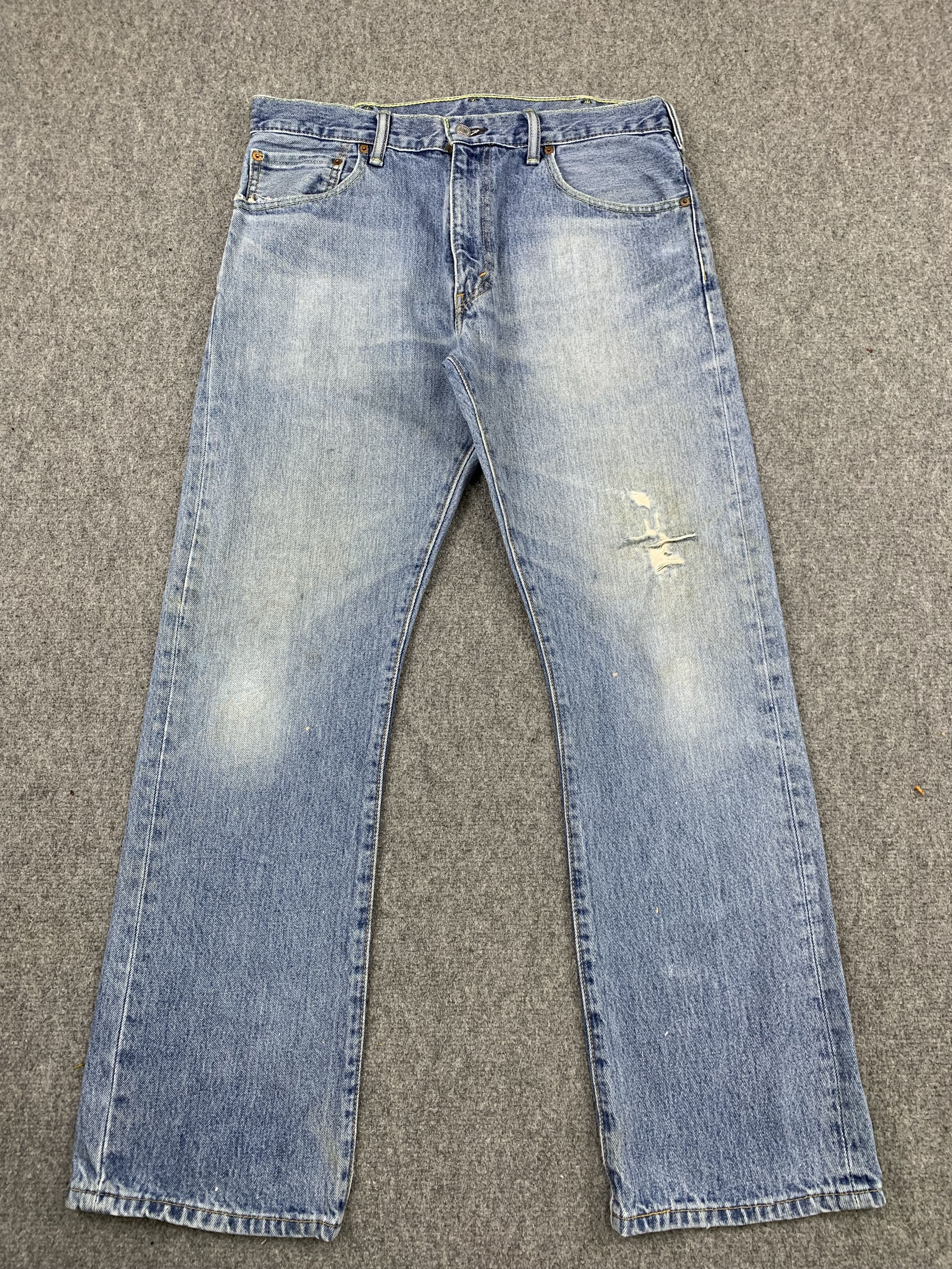 Levi's Vintage Levis 517 Flared Bootcut Jeans DP1896 Size US 35 - 1 Thumbnail