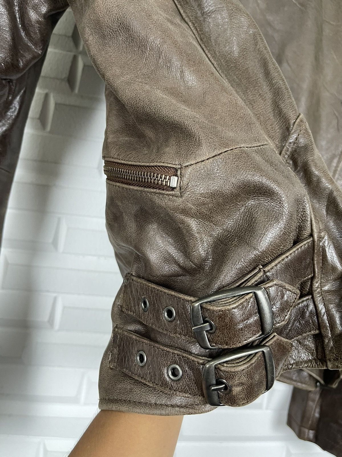 If Six Was Nine ❄️Japan Stunning Bikers Jacket Custom Culture Julius Style Size US M / EU 48-50 / 2 - 7 Thumbnail