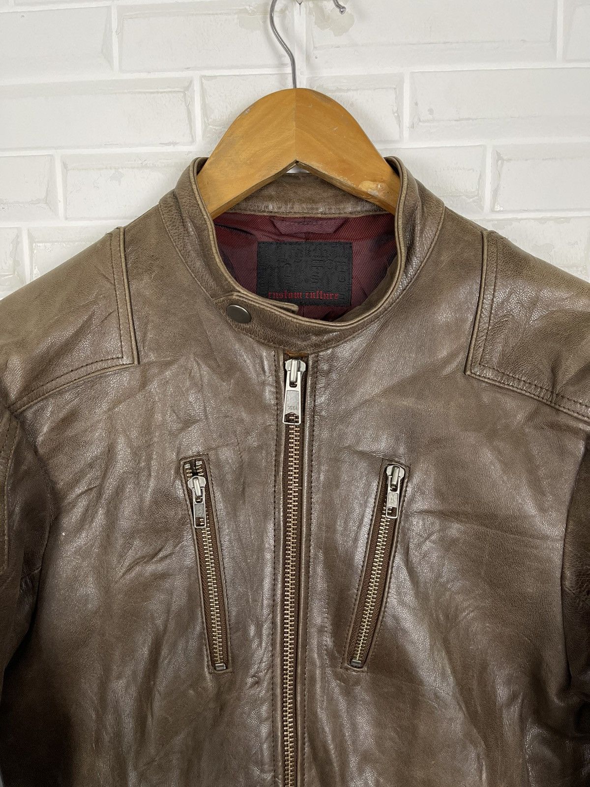 If Six Was Nine ❄️Japan Stunning Bikers Jacket Custom Culture Julius Style Size US M / EU 48-50 / 2 - 3 Thumbnail