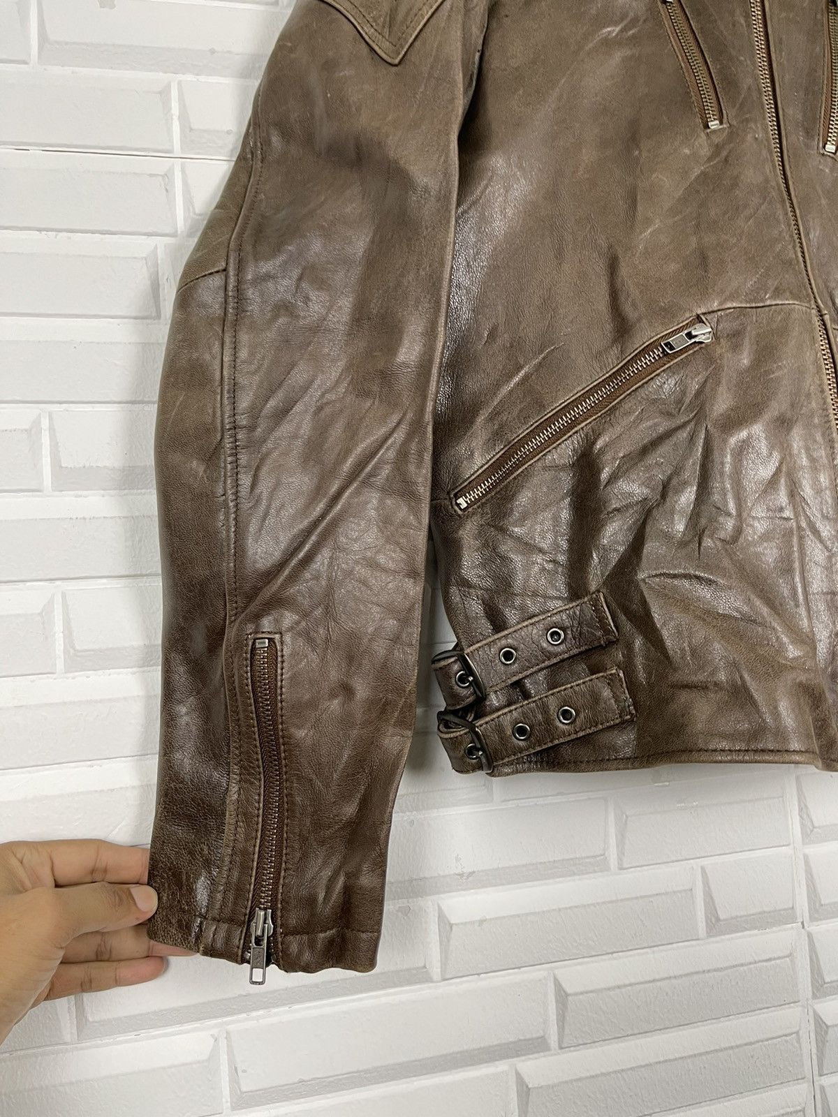If Six Was Nine ❄️Japan Stunning Bikers Jacket Custom Culture Julius Style Size US M / EU 48-50 / 2 - 6 Thumbnail