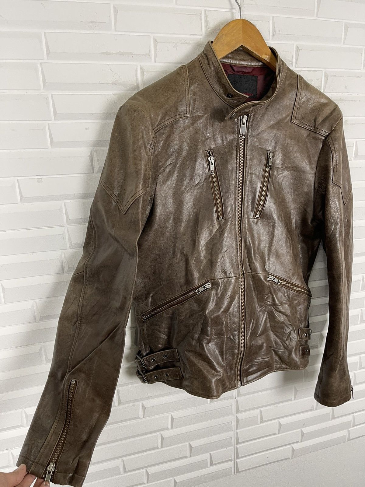If Six Was Nine ❄️Japan Stunning Bikers Jacket Custom Culture Julius Style Size US M / EU 48-50 / 2 - 5 Thumbnail