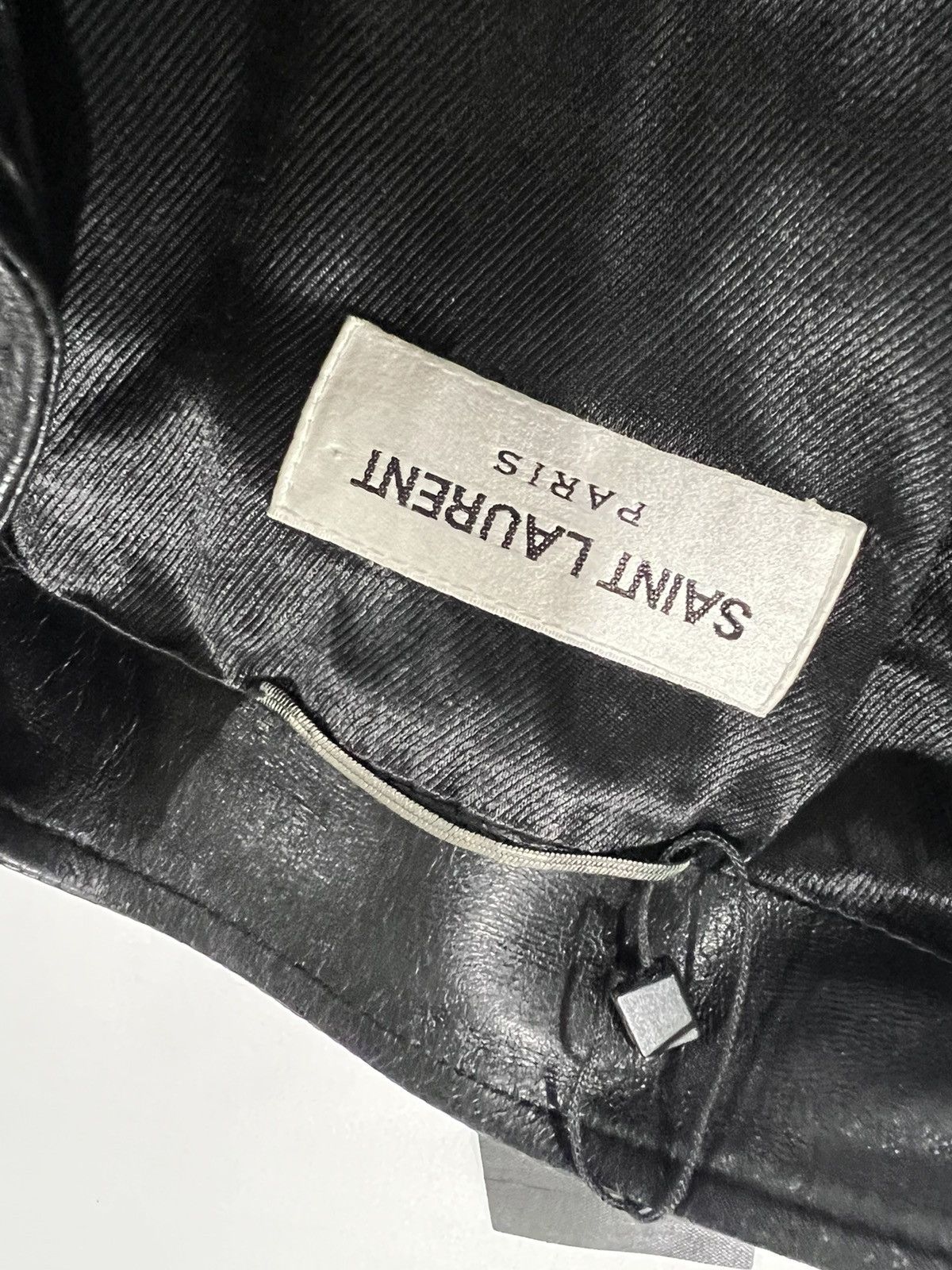 Saint Laurent Paris Saint Laurent Hedi Slimane leather jacket. 54/L. Size US L / EU 52-54 / 3 - 9 Thumbnail