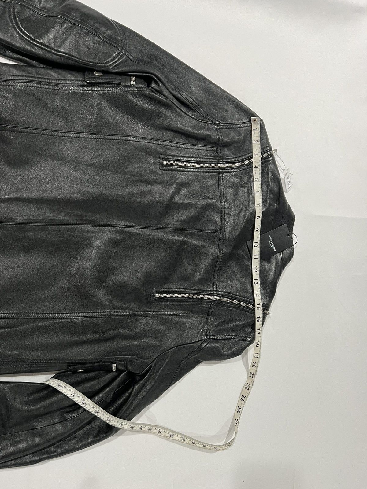 Saint Laurent Paris Saint Laurent Hedi Slimane leather jacket. 54/L. Size US L / EU 52-54 / 3 - 5 Thumbnail