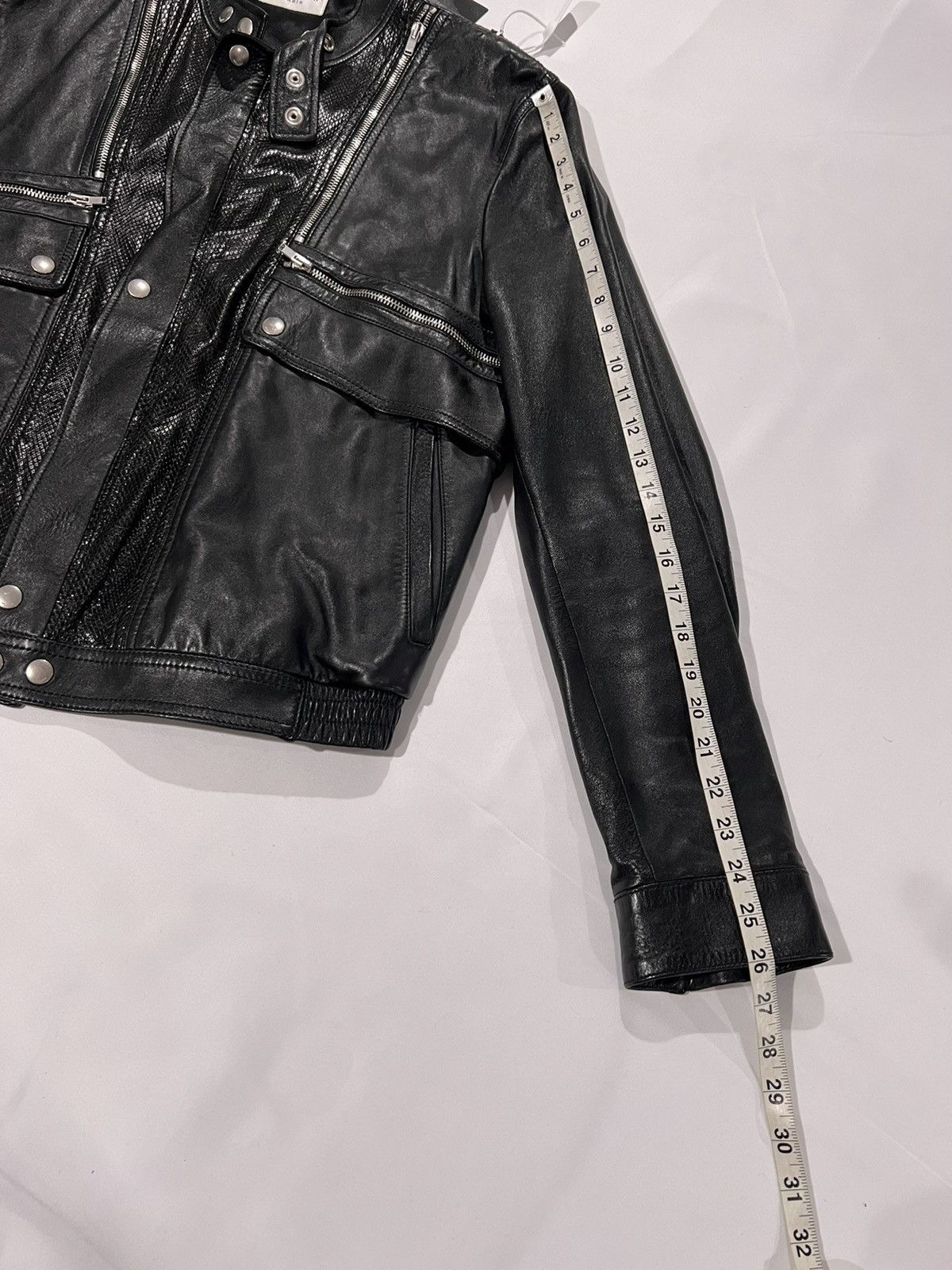 Saint Laurent Paris Saint Laurent Hedi Slimane leather jacket. 54/L. Size US L / EU 52-54 / 3 - 4 Thumbnail