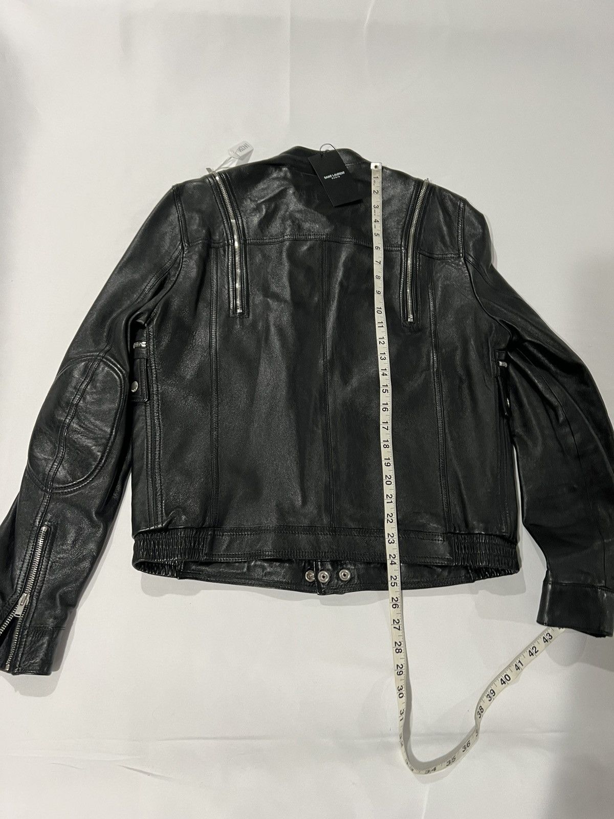 Saint Laurent Paris Saint Laurent Hedi Slimane leather jacket. 54/L. Size US L / EU 52-54 / 3 - 6 Thumbnail