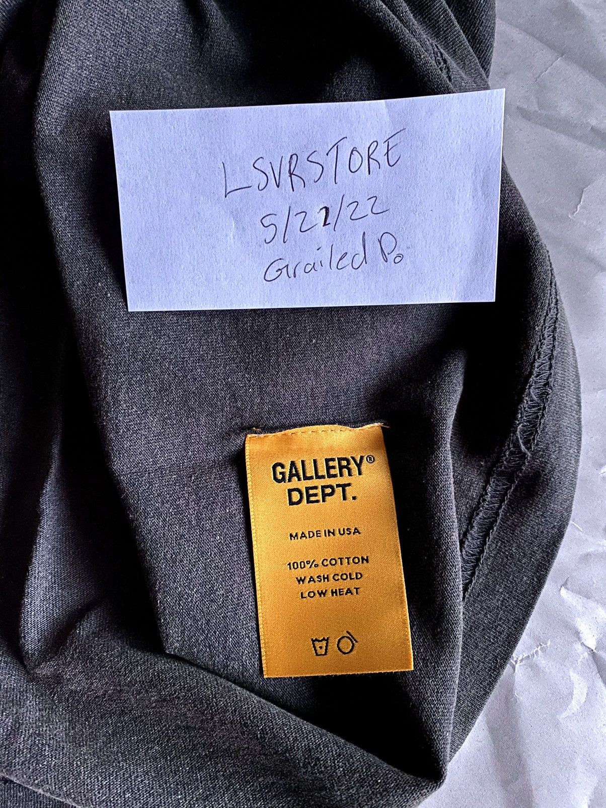 Gallery Dept. Gallery Dept. COLLECTOR S/S RAINBOW POCKET TEE LARGE Size US L / EU 52-54 / 3 - 15 Thumbnail