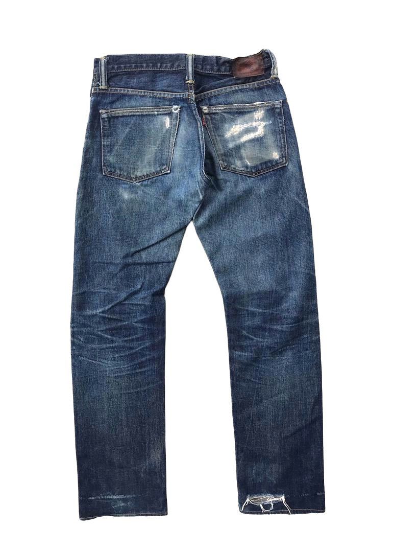 Vintage Vintage 90s Skull rusty wash denim jeans gripper zipper zip Size US 28 / EU 44 - 5 Thumbnail