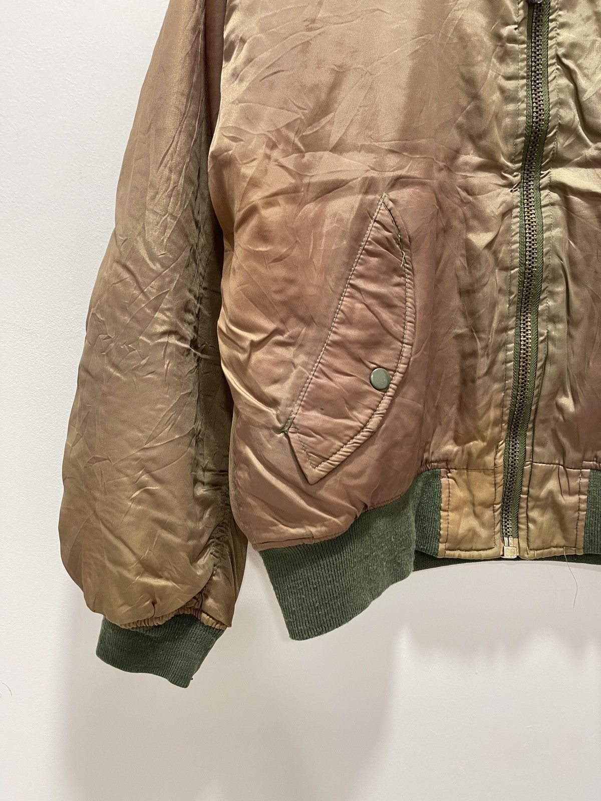 Vintage VINTAGE USAF FLYERS MA-1 PHANTOM MILITARY BOMBER JACKET Size US M / EU 48-50 / 2 - 3 Thumbnail