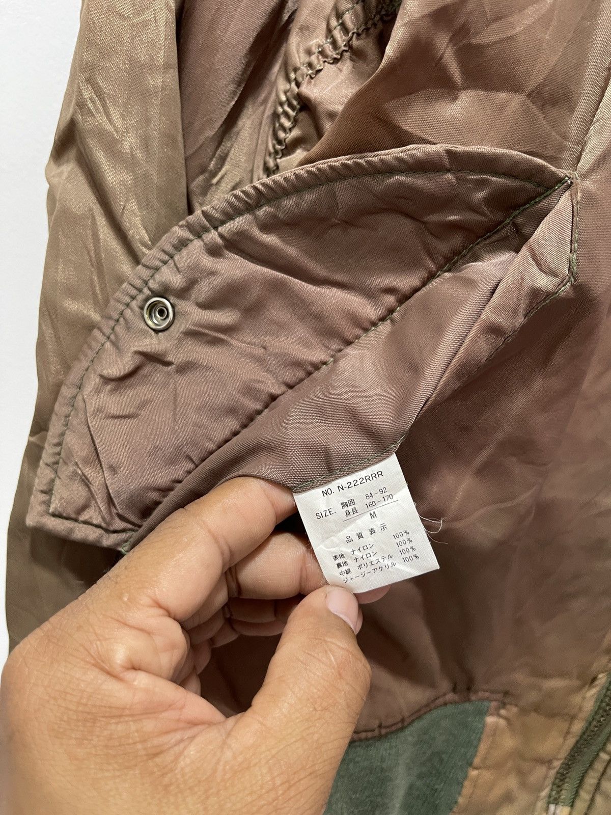 Vintage VINTAGE USAF FLYERS MA-1 PHANTOM MILITARY BOMBER JACKET Size US M / EU 48-50 / 2 - 9 Thumbnail