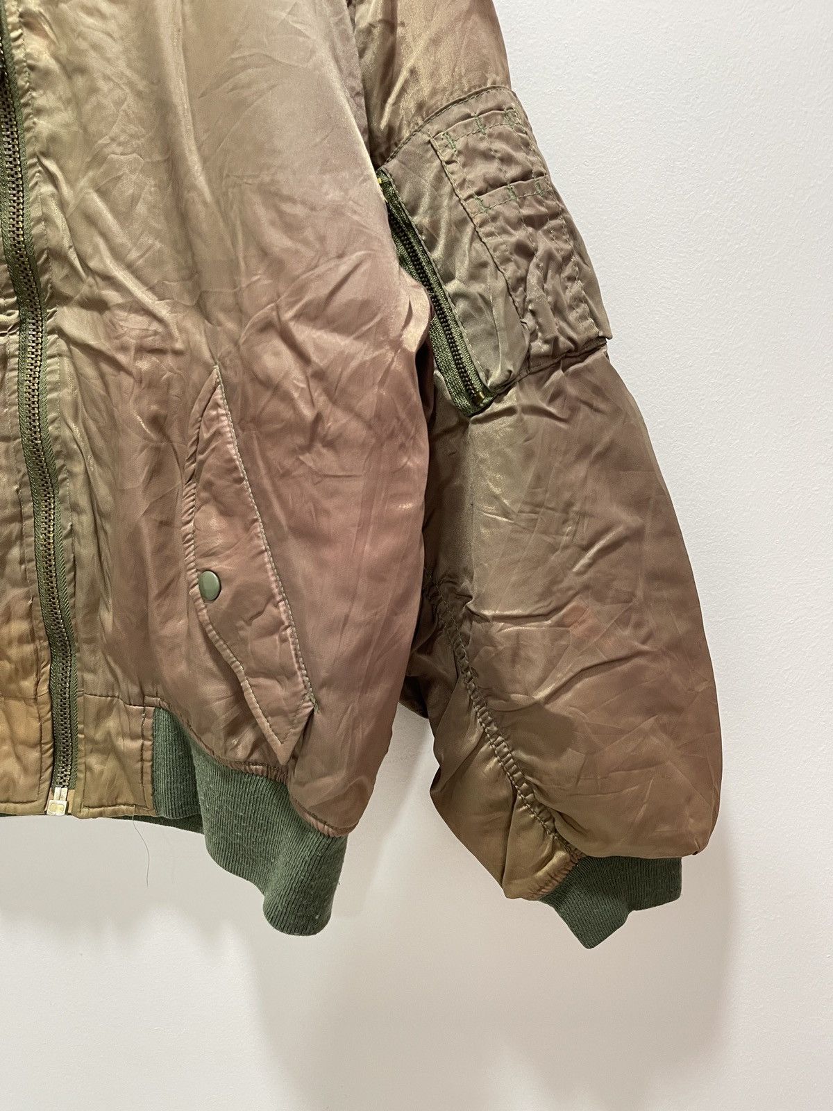Vintage VINTAGE USAF FLYERS MA-1 PHANTOM MILITARY BOMBER JACKET Size US M / EU 48-50 / 2 - 2 Thumbnail