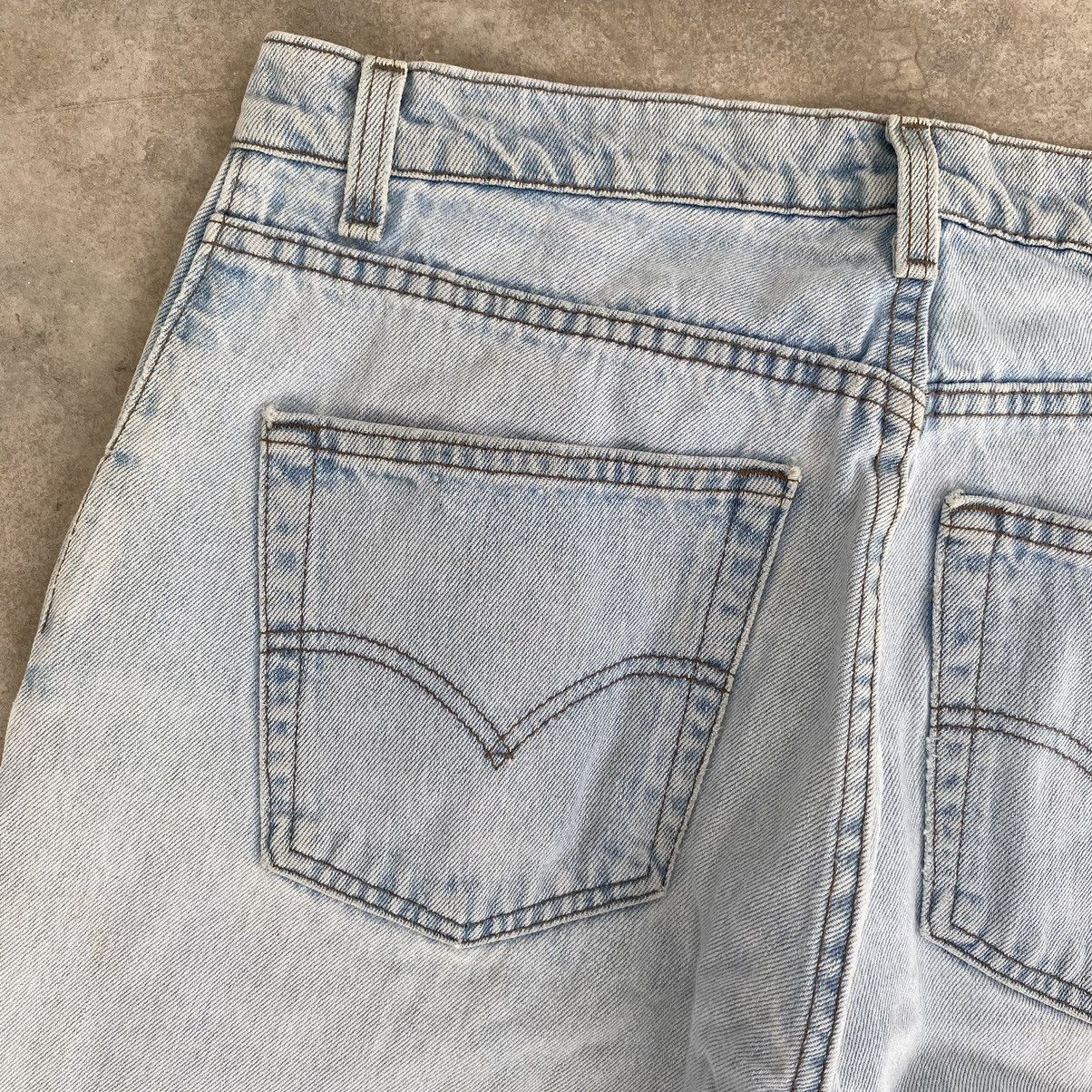 Levi's VTG 1996 Levis Silvertab Light Blue Loose Dirty Denim Jeans Size US 34 / EU 50 - 18 Thumbnail