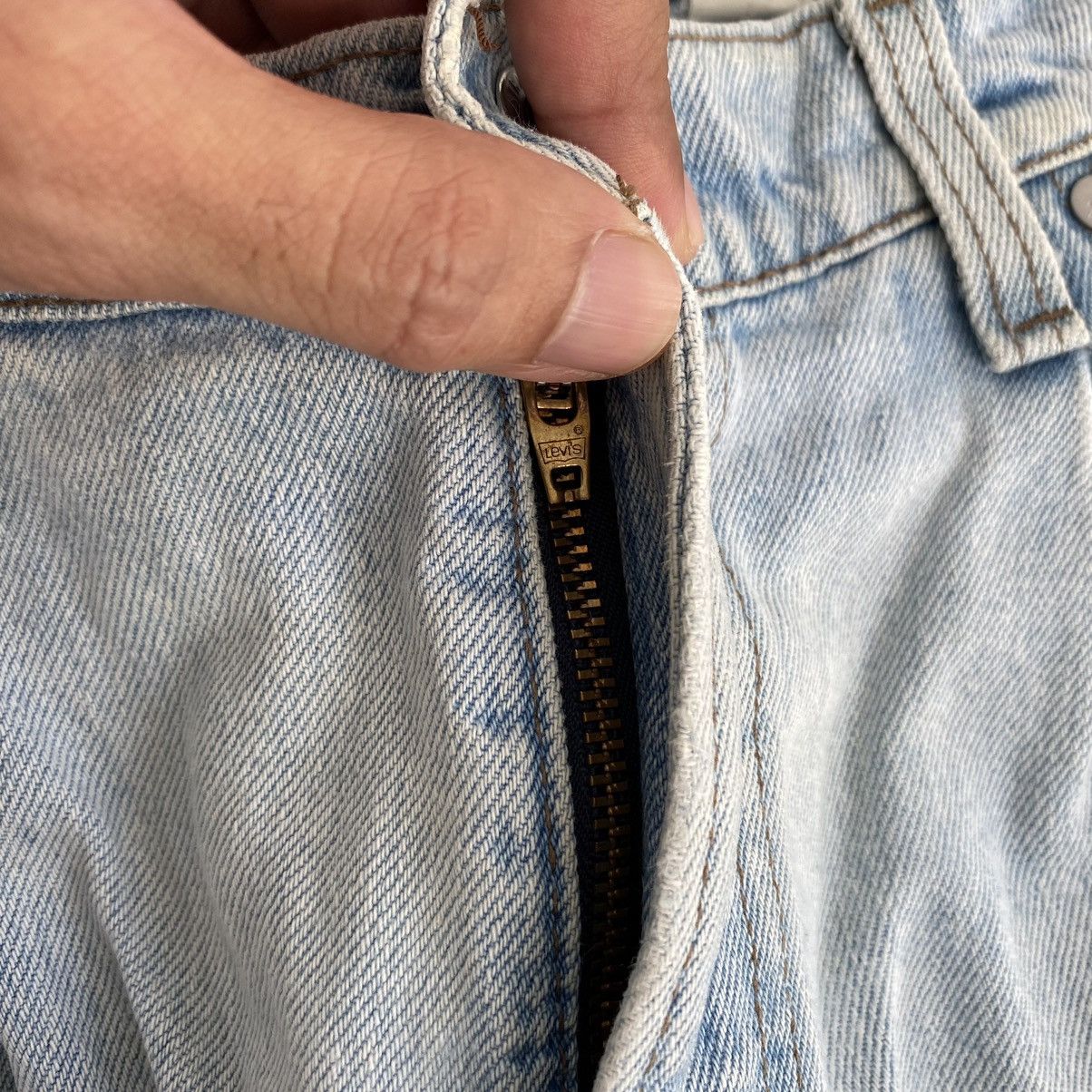 Levi's VTG 1996 Levis Silvertab Light Blue Loose Dirty Denim Jeans Size US 34 / EU 50 - 10 Thumbnail