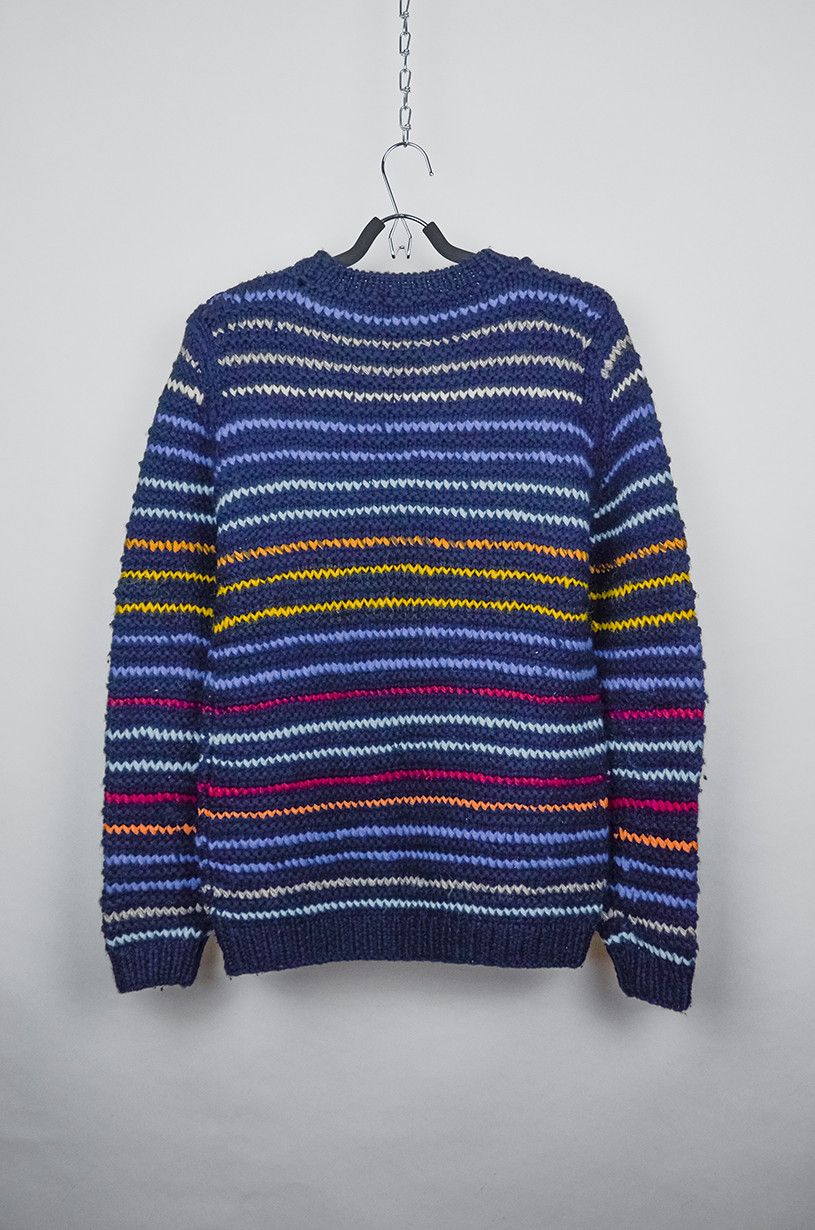 Folk FOLK Knitwear Rainbown Stripped Sweater Size US M / EU 48-50 / 2 - 2 Thumbnail