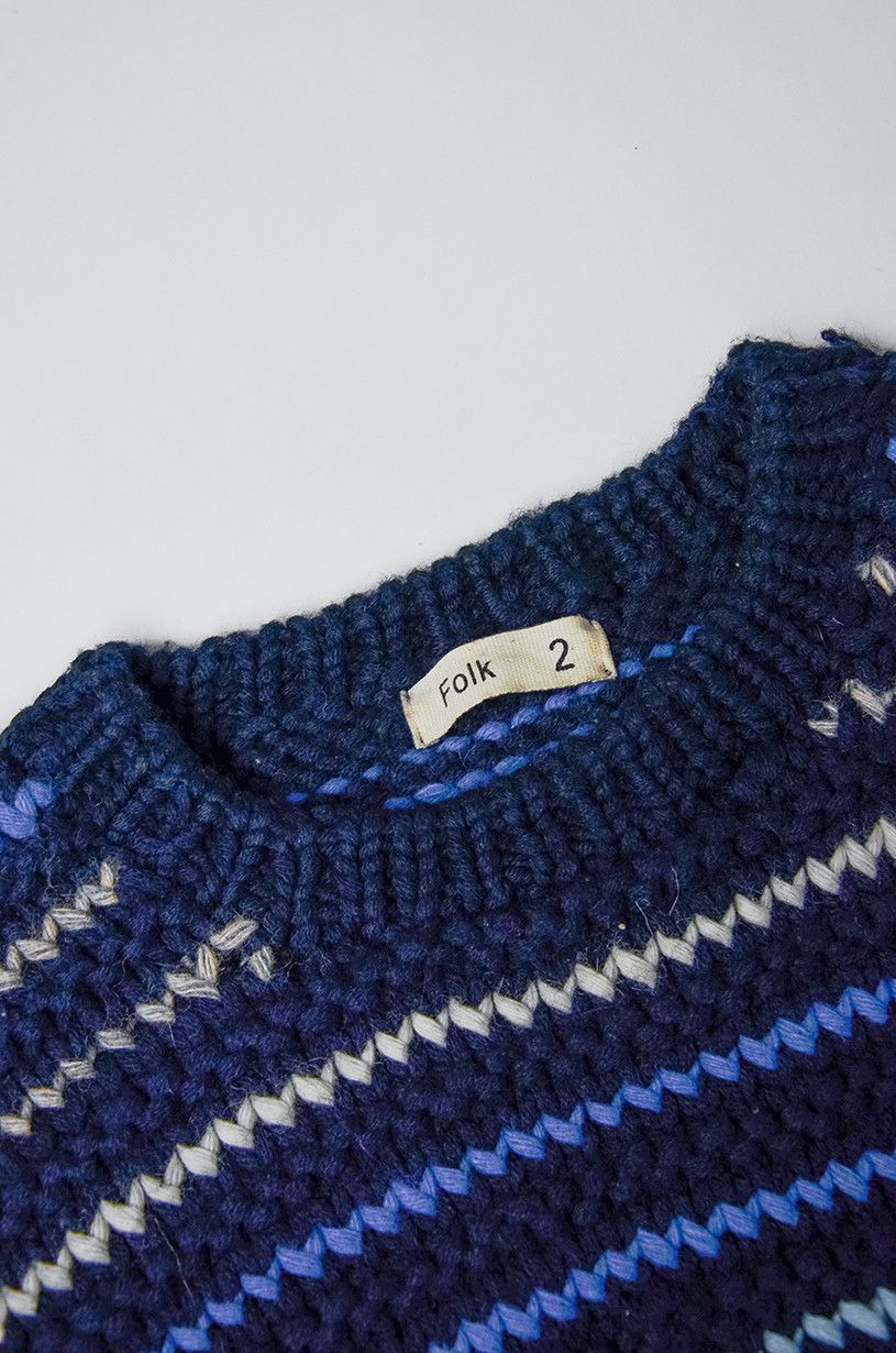 Folk FOLK Knitwear Rainbown Stripped Sweater Size US M / EU 48-50 / 2 - 5 Thumbnail