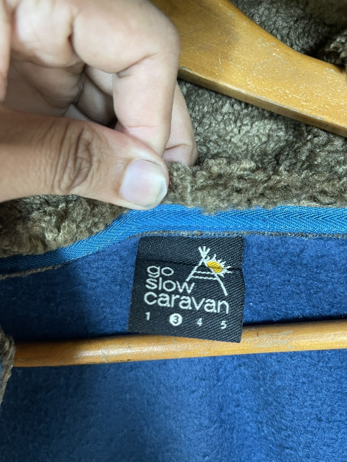Vintage × go slow caravan 1990 Go Slow Caravan Hoodie Fleece Sweatshirt Size US M / EU 48-50 / 2 - 5 Thumbnail