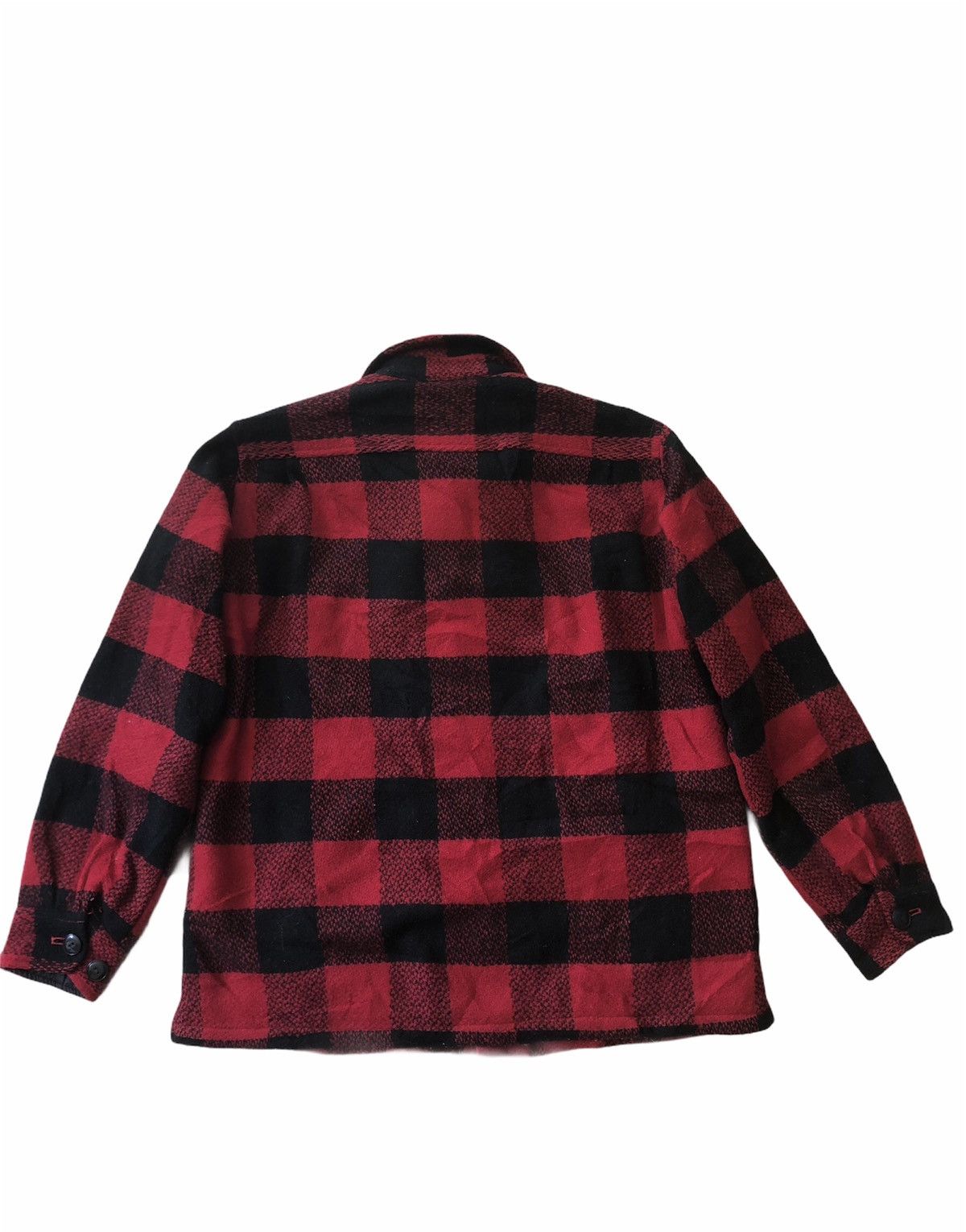 Chevignon × Flannel × Vintage RED WESTERN Jacket CHEVIGNON Tartan Flannel 90’s Size US M / EU 48-50 / 2 - 4 Thumbnail