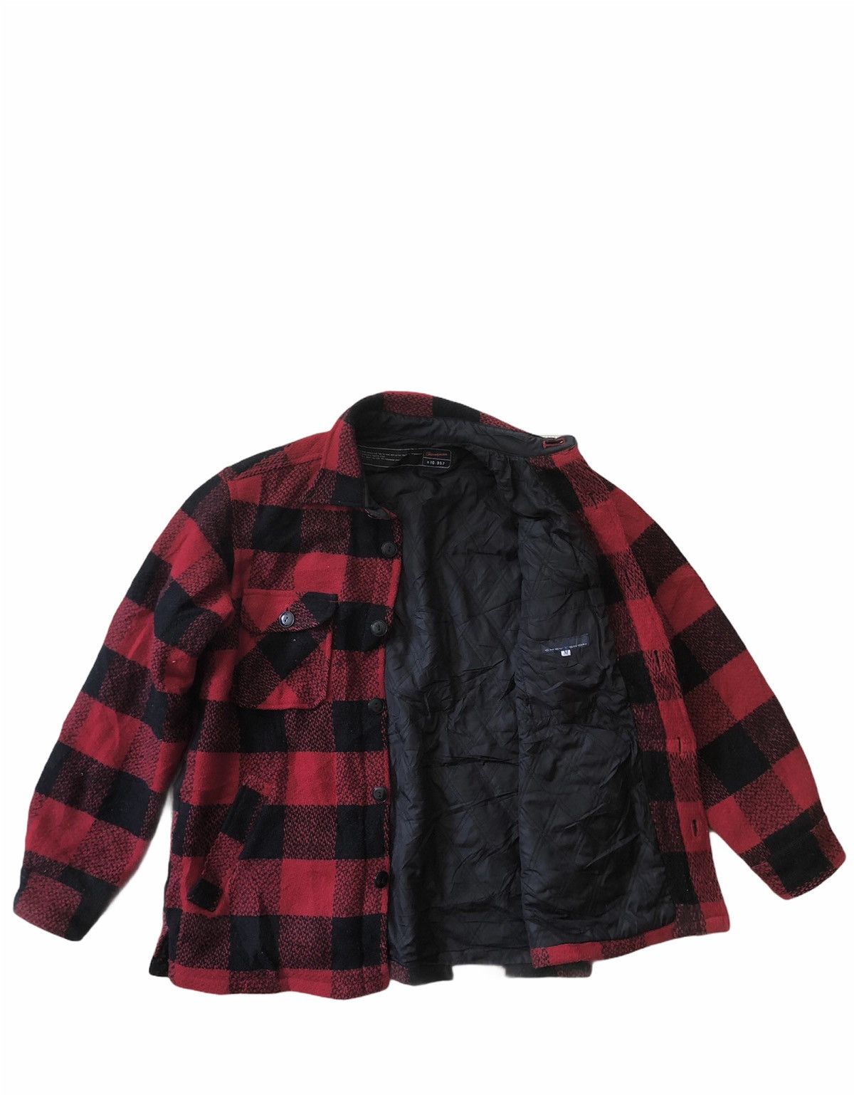 Chevignon × Flannel × Vintage RED WESTERN Jacket CHEVIGNON Tartan Flannel 90’s Size US M / EU 48-50 / 2 - 3 Thumbnail