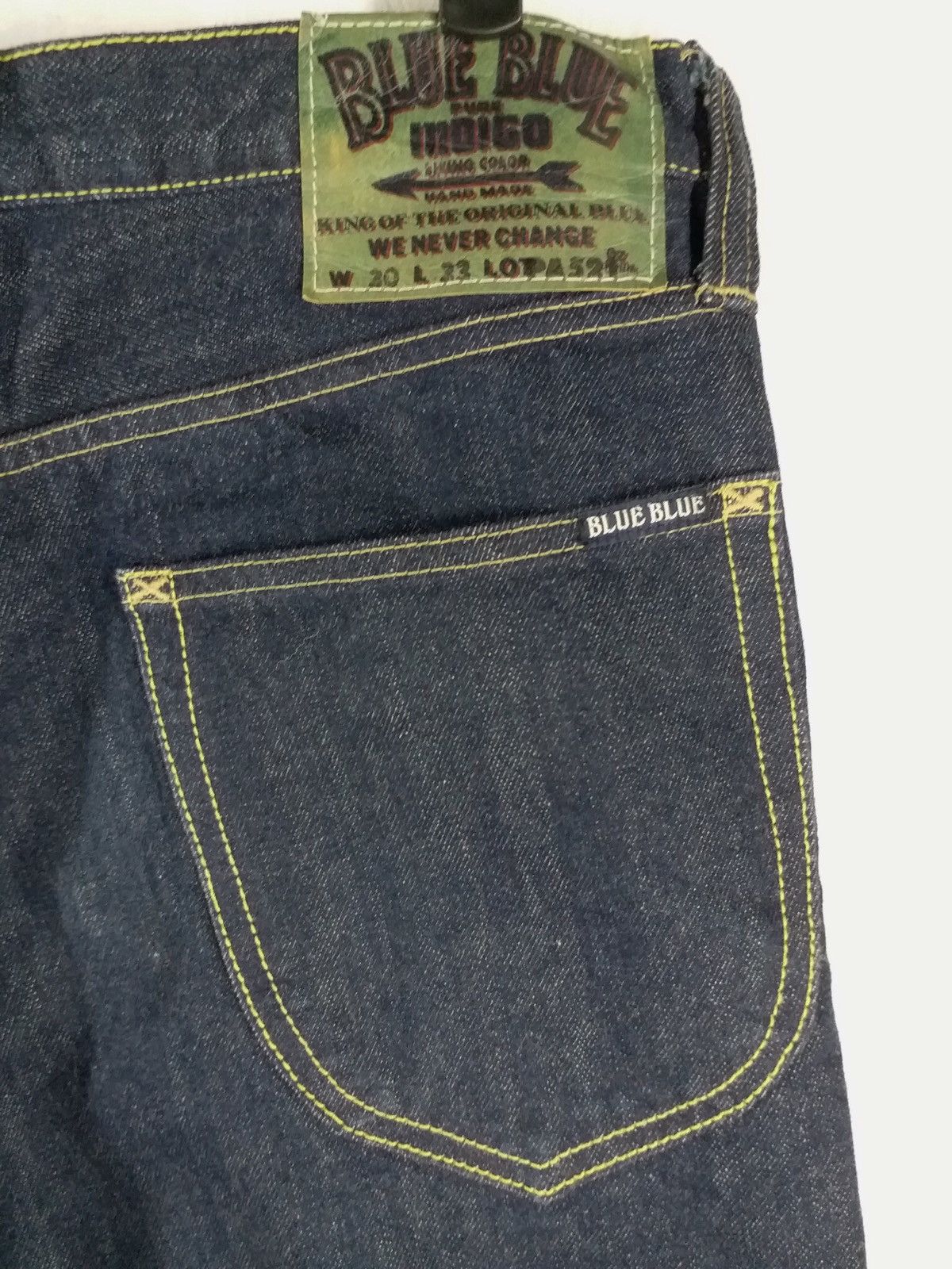 Blue Blue Japan Vintage INDIGO by BLUE BLUE JAPAN Denim Size US 30 / EU 46 - 5 Thumbnail