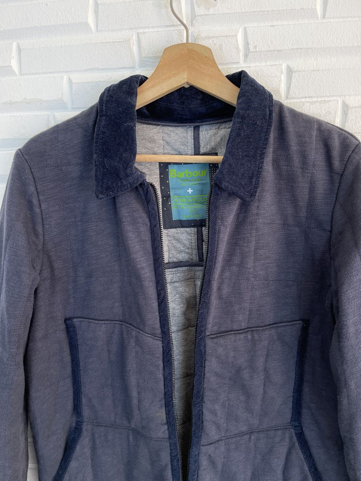 Barbour × R.Newbold Vintage BARBOUR ➕R.NEWBOLD Collar Jacket Size US M / EU 48-50 / 2 - 2 Thumbnail