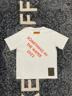 Louis Vuitton Mens Crew Neck T-shirts 2023 Ss, Black, Xs