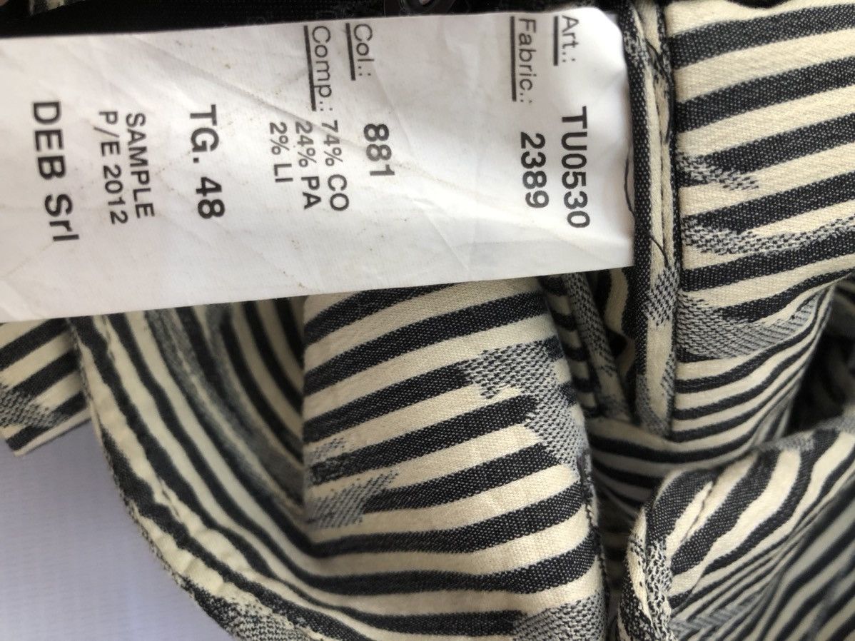 Tom Rebl The Italian Iconic Tom Rebl Blazer Stripes Size 38S - 5 Thumbnail