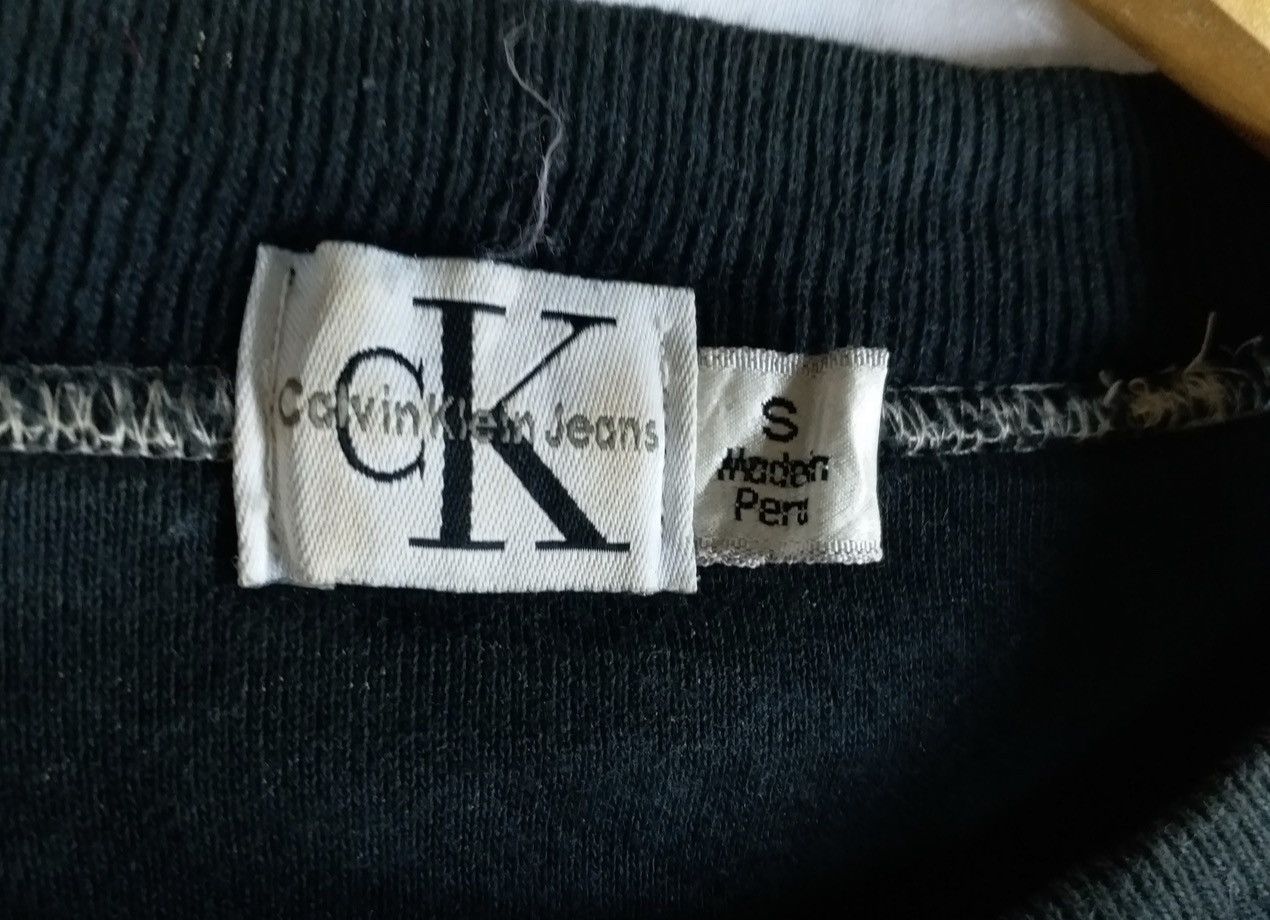 Calvin Klein × Vintage Vintage CALVIN KLEIN BIG Spellout Sweatshirt Size US M / EU 48-50 / 2 - 4 Thumbnail