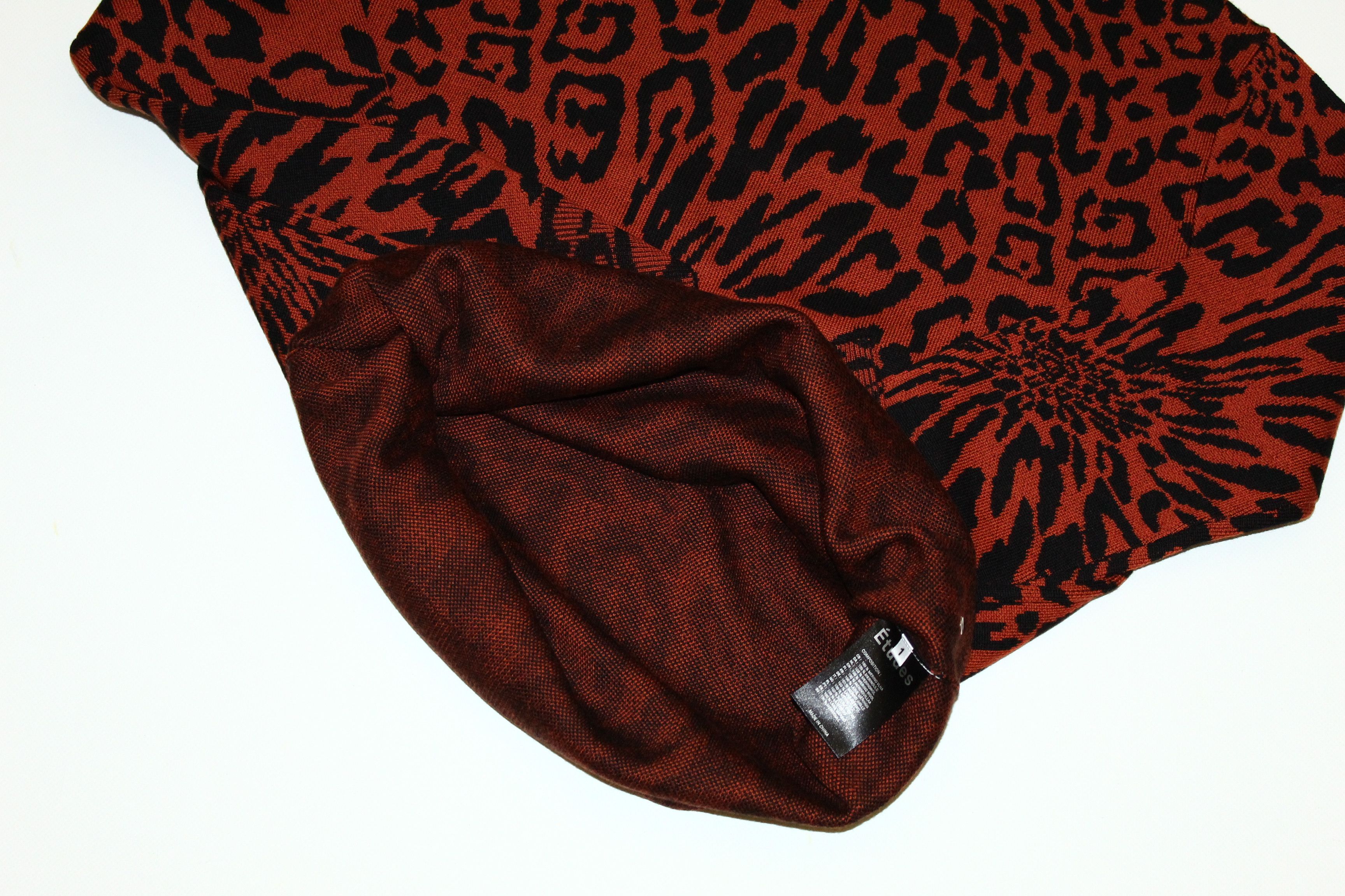 Etudes 💥 GRAIL 💥 Etudes Prophet Leopard Knitted Jumper. Size US M / EU 48-50 / 2 - 6 Thumbnail