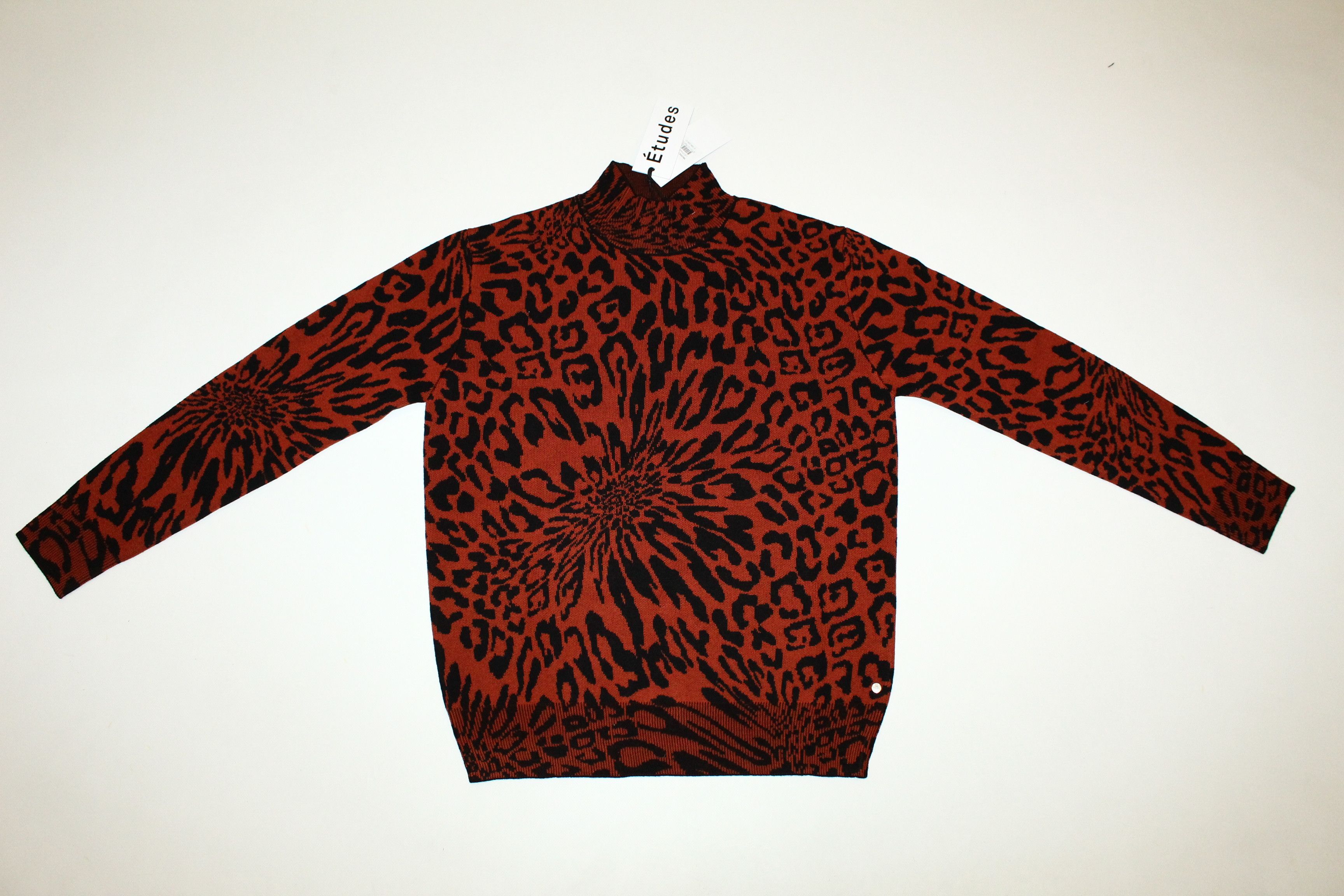 Etudes 💥 GRAIL 💥 Etudes Prophet Leopard Knitted Jumper. Size US M / EU 48-50 / 2 - 3 Thumbnail