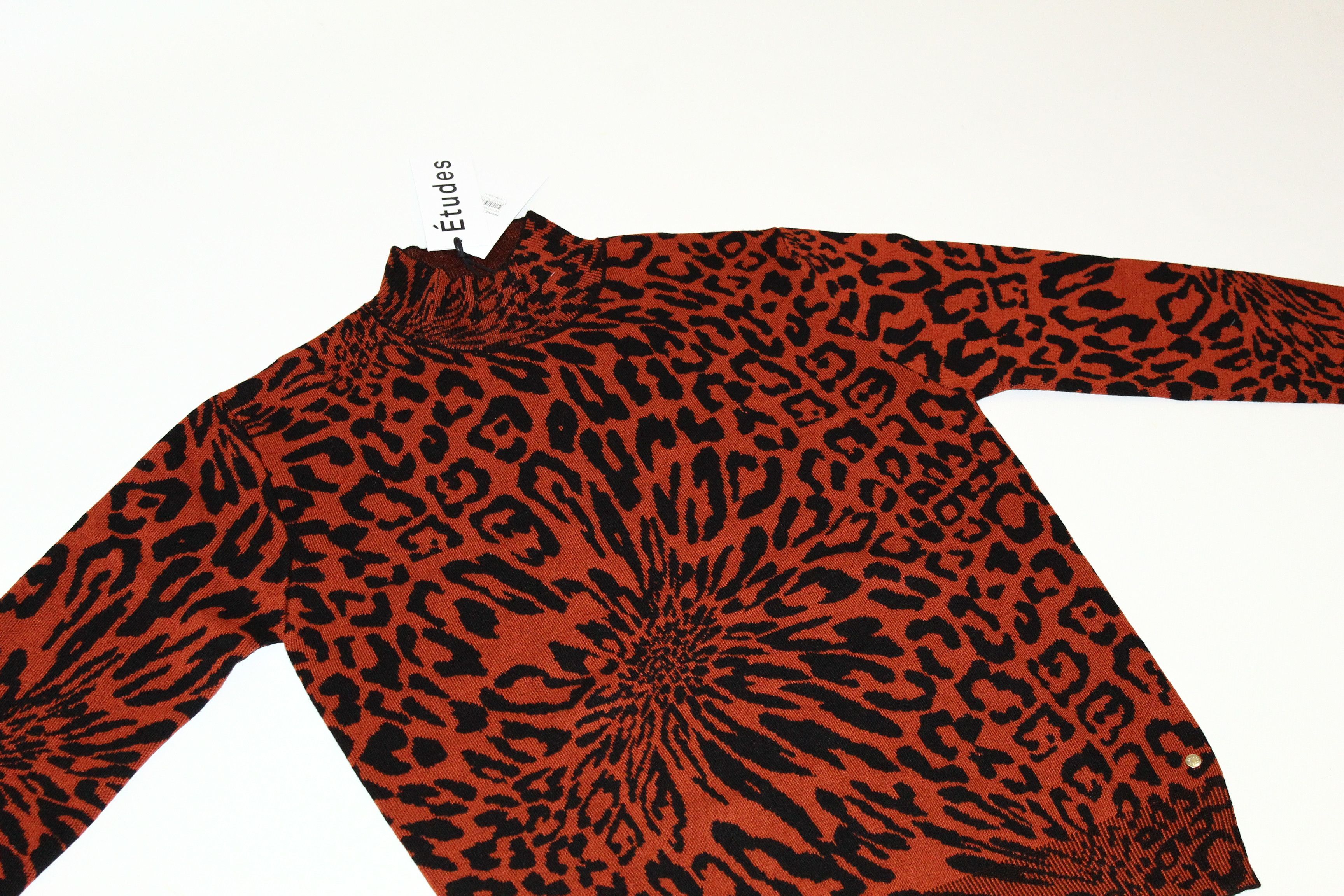 Etudes 💥 GRAIL 💥 Etudes Prophet Leopard Knitted Jumper. Size US M / EU 48-50 / 2 - 5 Thumbnail