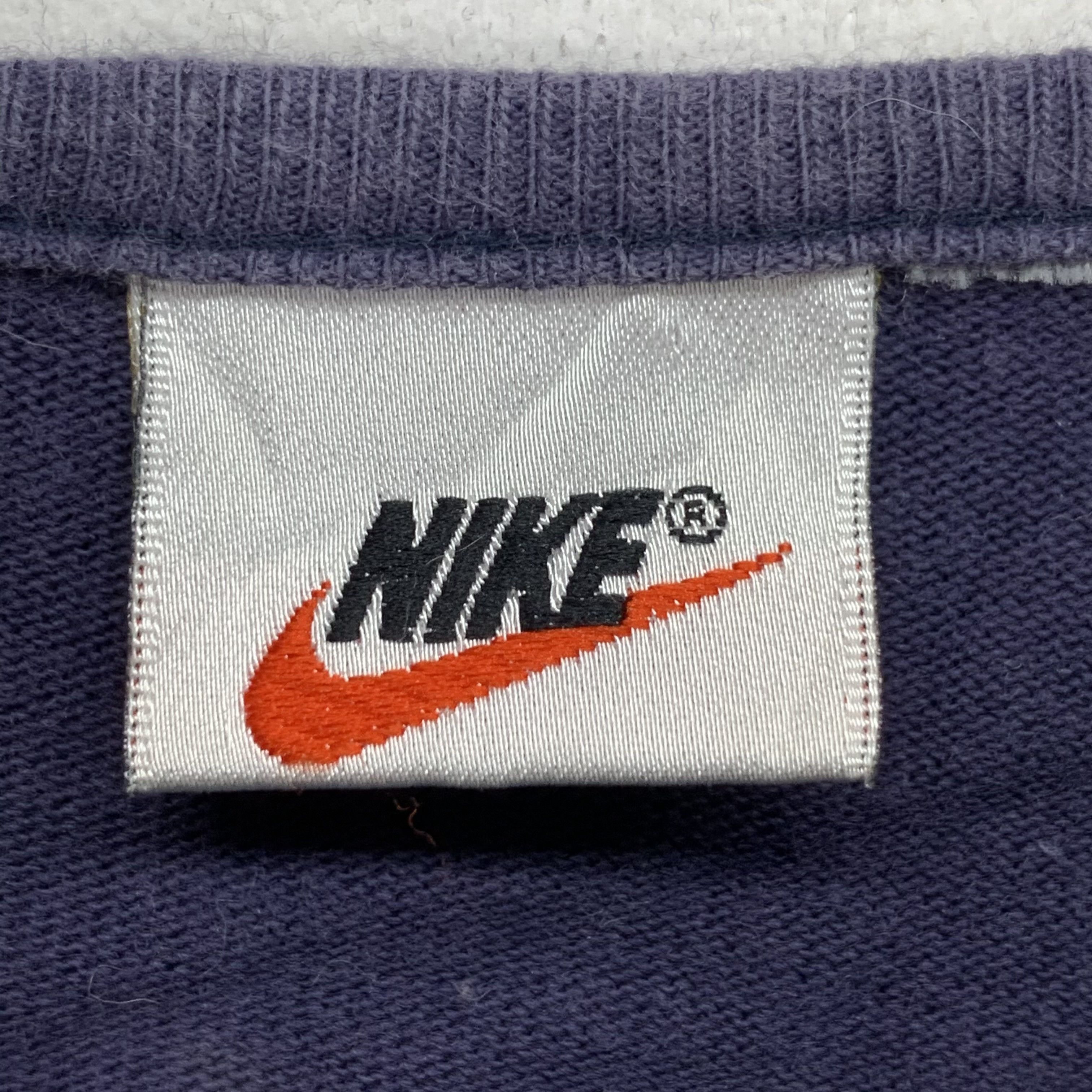 Nike Vintage 90's Nike Button T Shirt #3128-115 Size US M / EU 48-50 / 2 - 5 Thumbnail