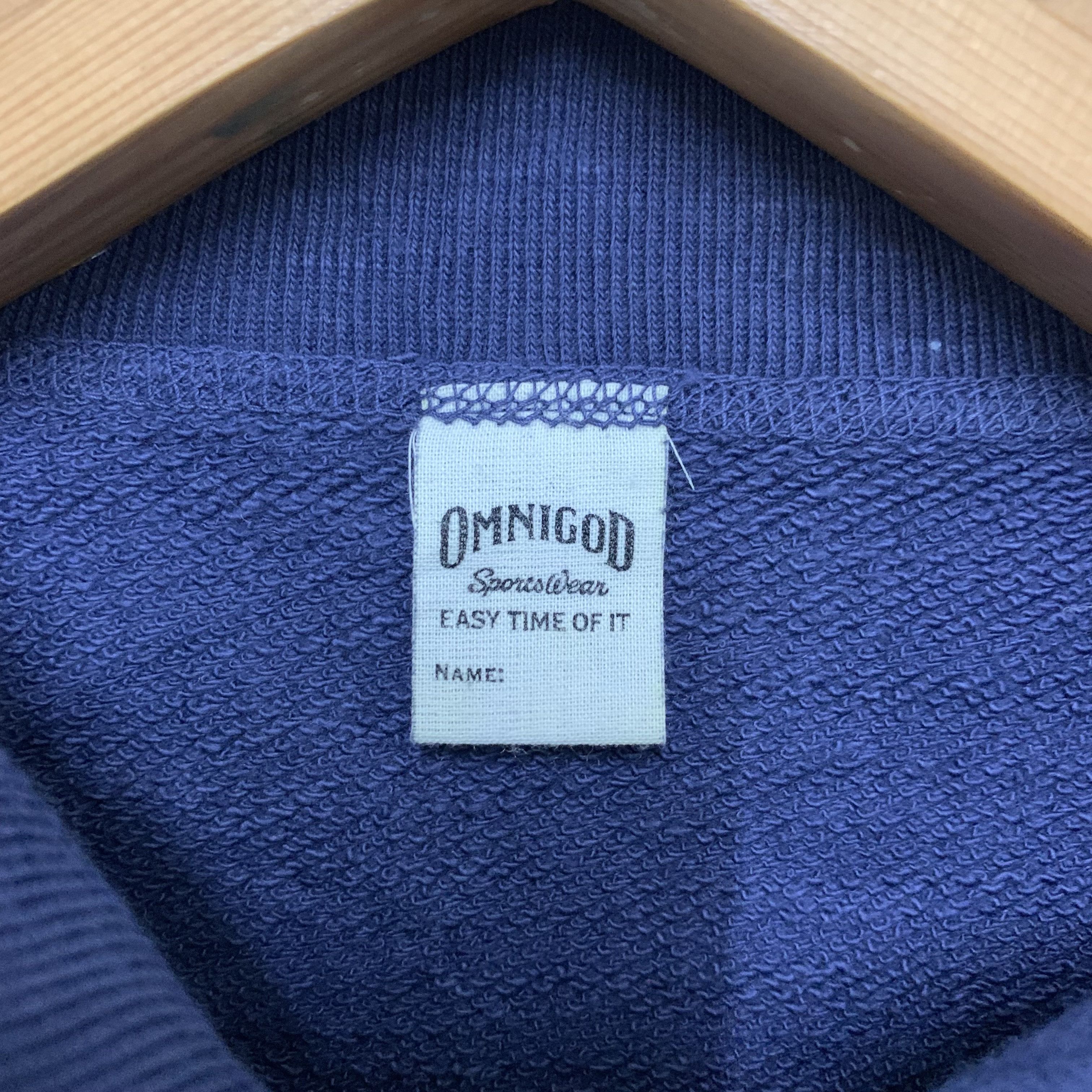 Japanese Brand Omnigod Sportswear Japan Sweatshirts #3644-127 Size US S / EU 44-46 / 1 - 4 Thumbnail