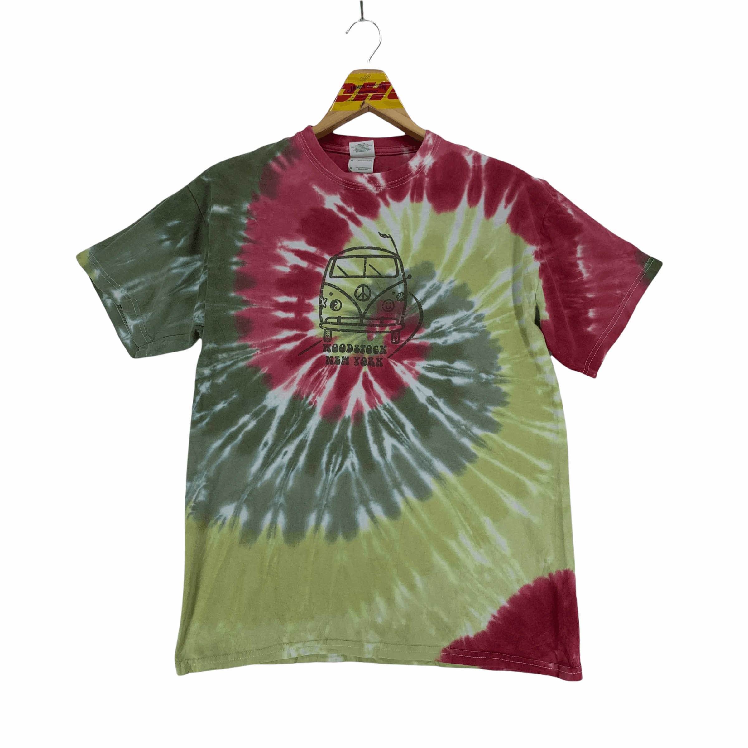Gildan Woodstock New York Tie Dye Tee #3327-67 Size US M / EU 48-50 / 2 - 1 Thumbnail
