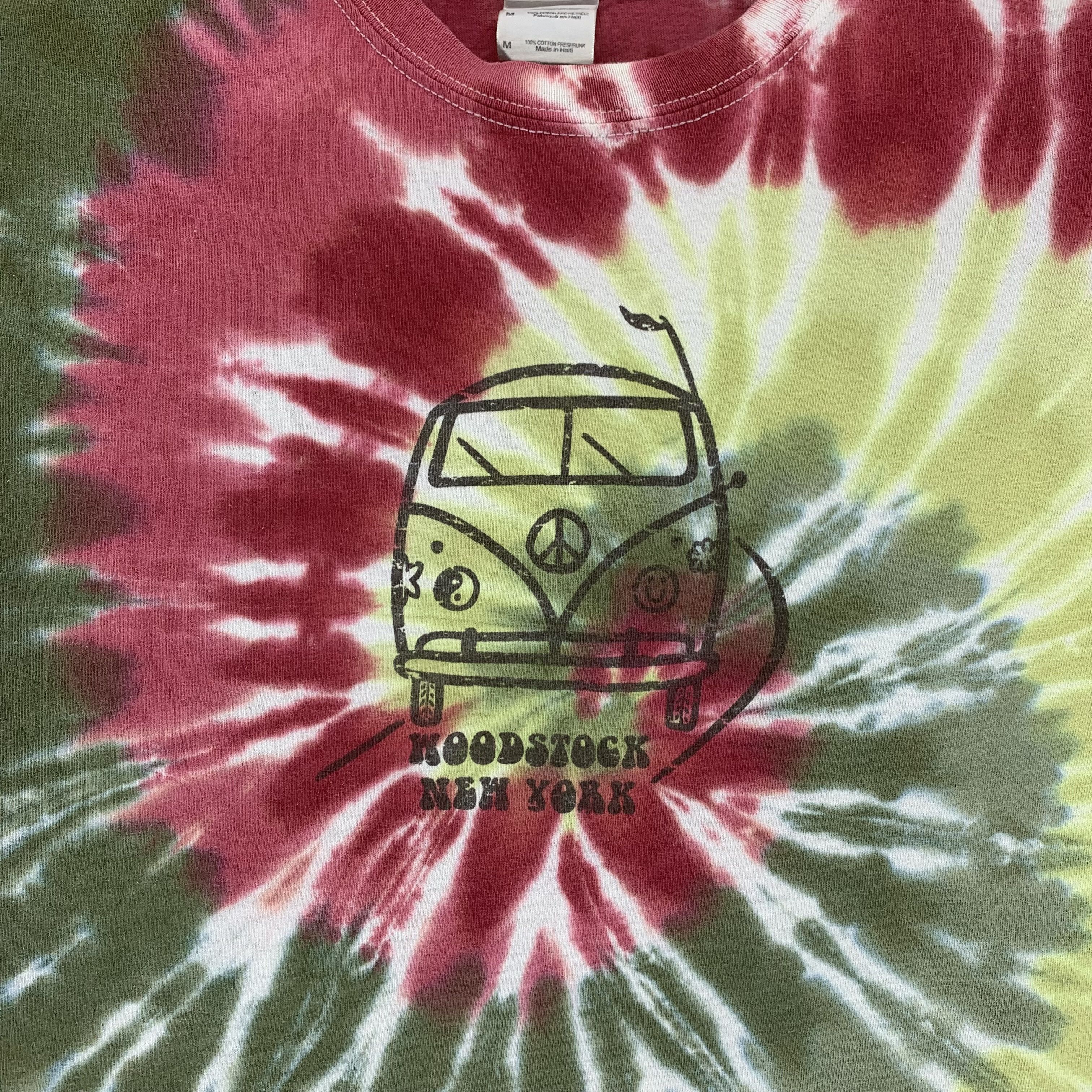 Gildan Woodstock New York Tie Dye Tee #3327-67 Size US M / EU 48-50 / 2 - 2 Thumbnail