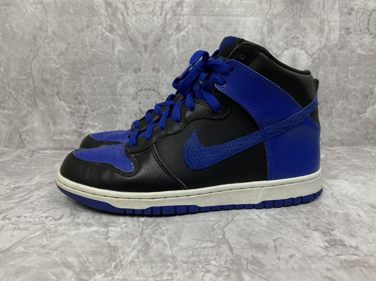 Nike Dunk High Black Old Royal