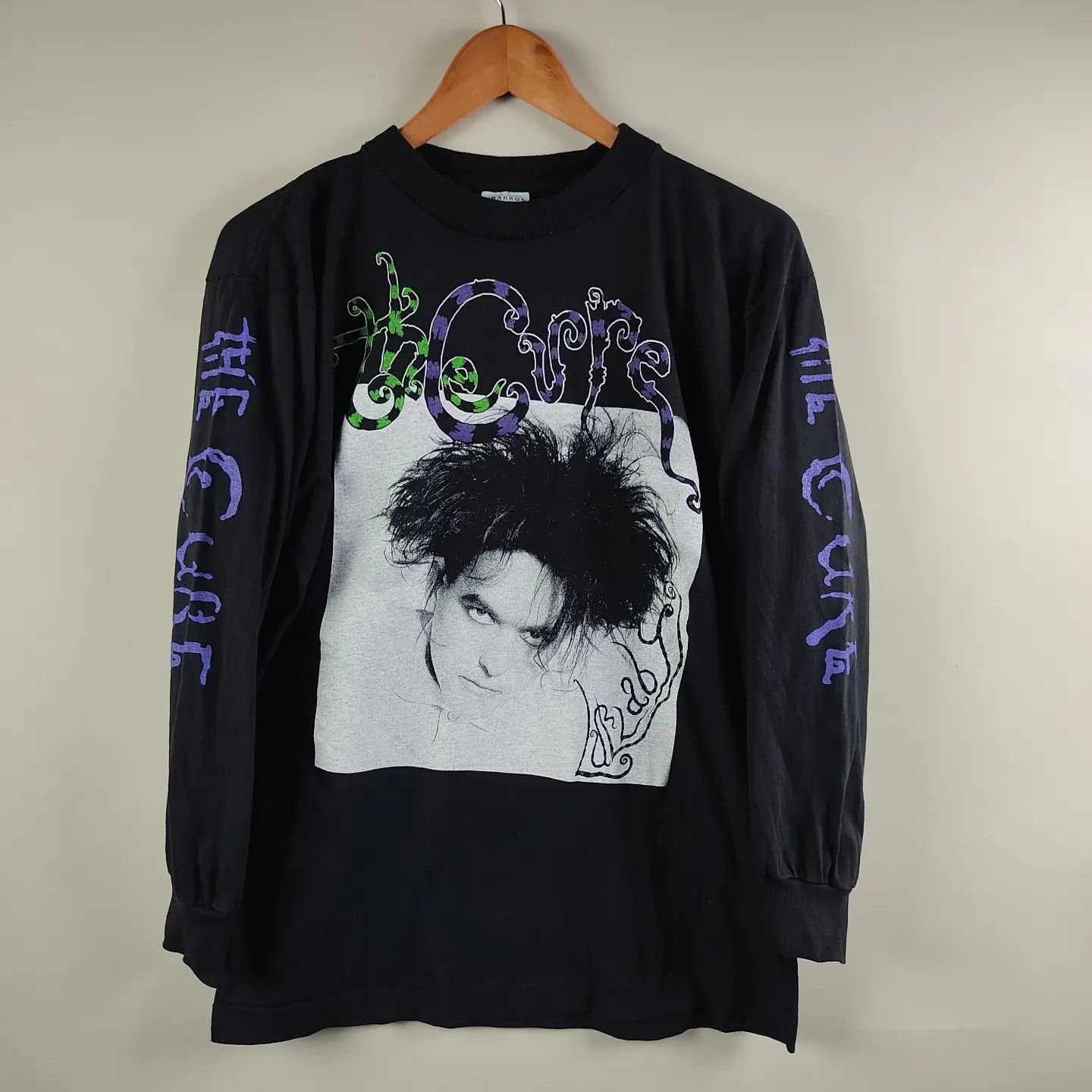 Band Tees 90s The Cure Robert Smith Lullaby Longsleeve Size US M / EU 48-50 / 2 - 6 Thumbnail