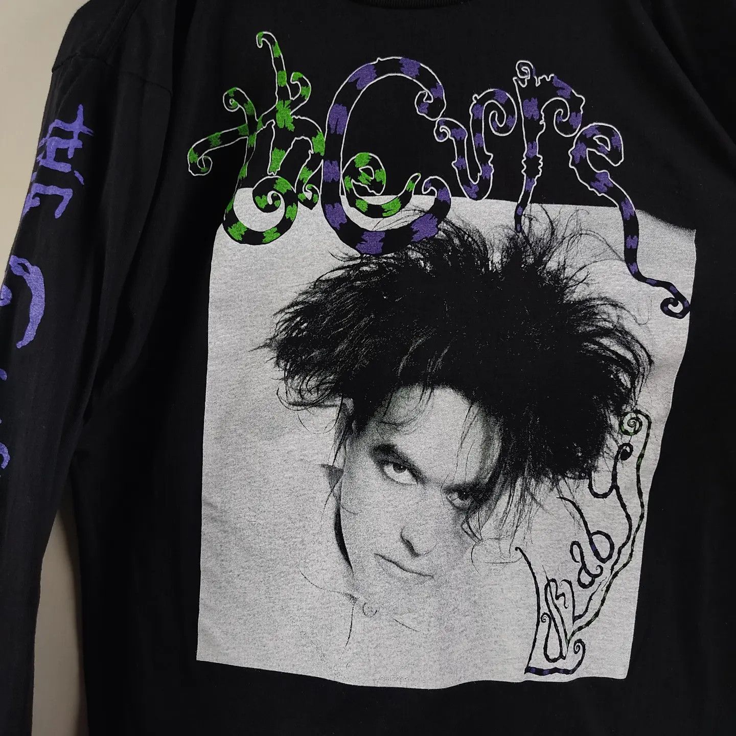 Band Tees 90s The Cure Robert Smith Lullaby Longsleeve Size US M / EU 48-50 / 2 - 2 Thumbnail