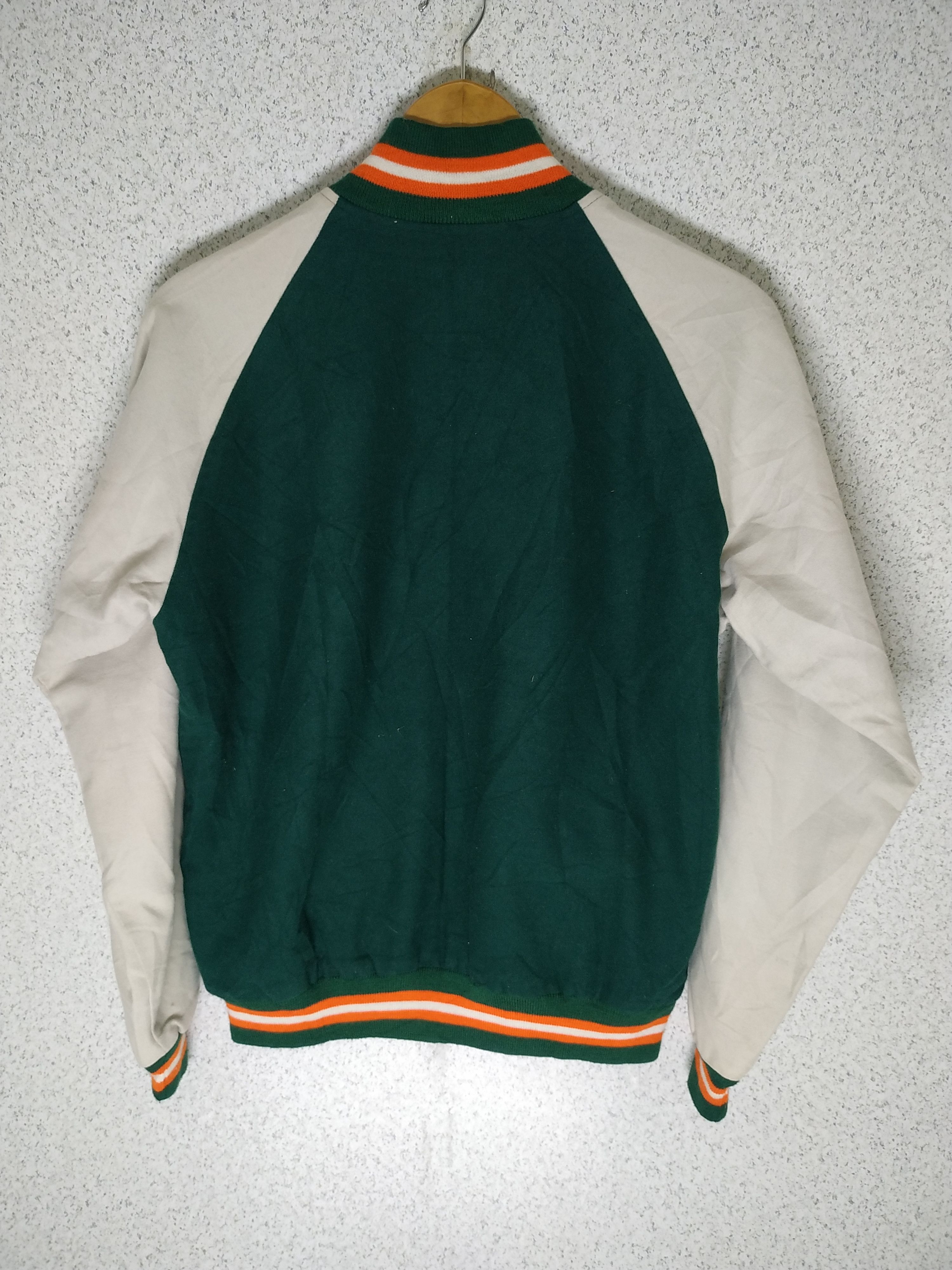 Vintage Vintage Valio Sportswear Varsity Jacket Size US L / EU 52-54 / 3 - 3 Thumbnail