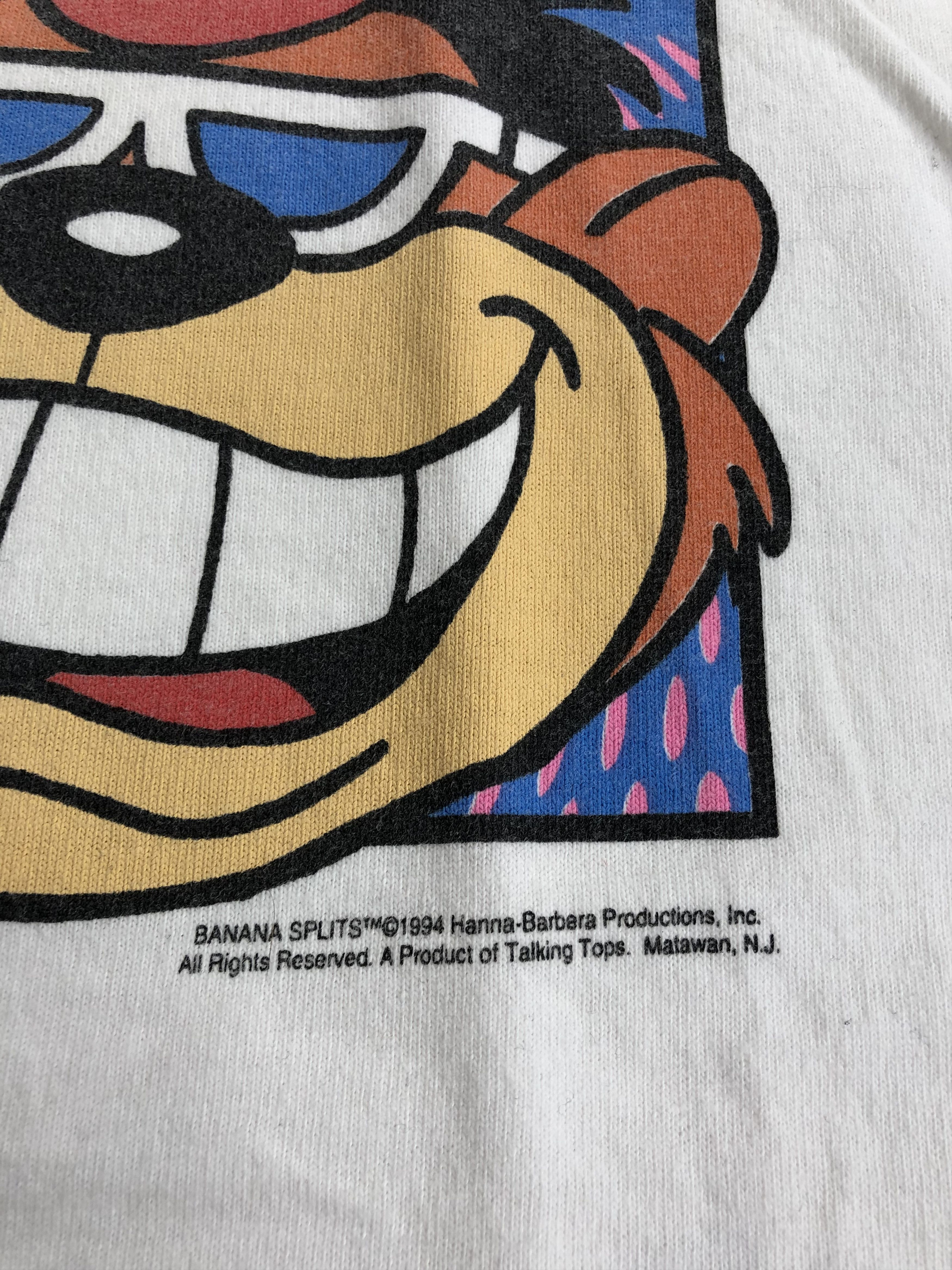 Band Tees Vintage 1994 The Banana Splits Hanna Barbera t-shirt Size US M / EU 48-50 / 2 - 6 Thumbnail