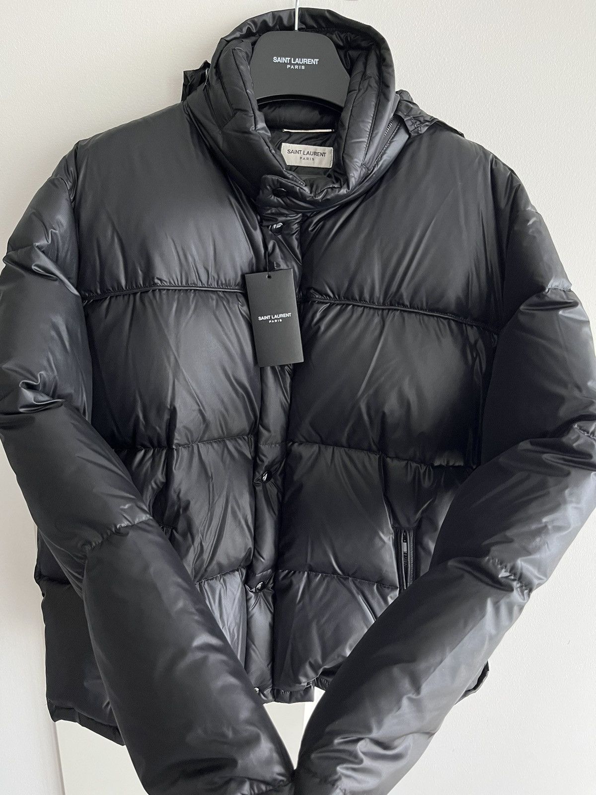 Hedi Slimane × Saint Laurent Paris × Yves Saint Laurent Runway Rare $2,650 Value Brand New 90% Goose Down Coat Size US XL / EU 56 / 4 - 2 Thumbnail