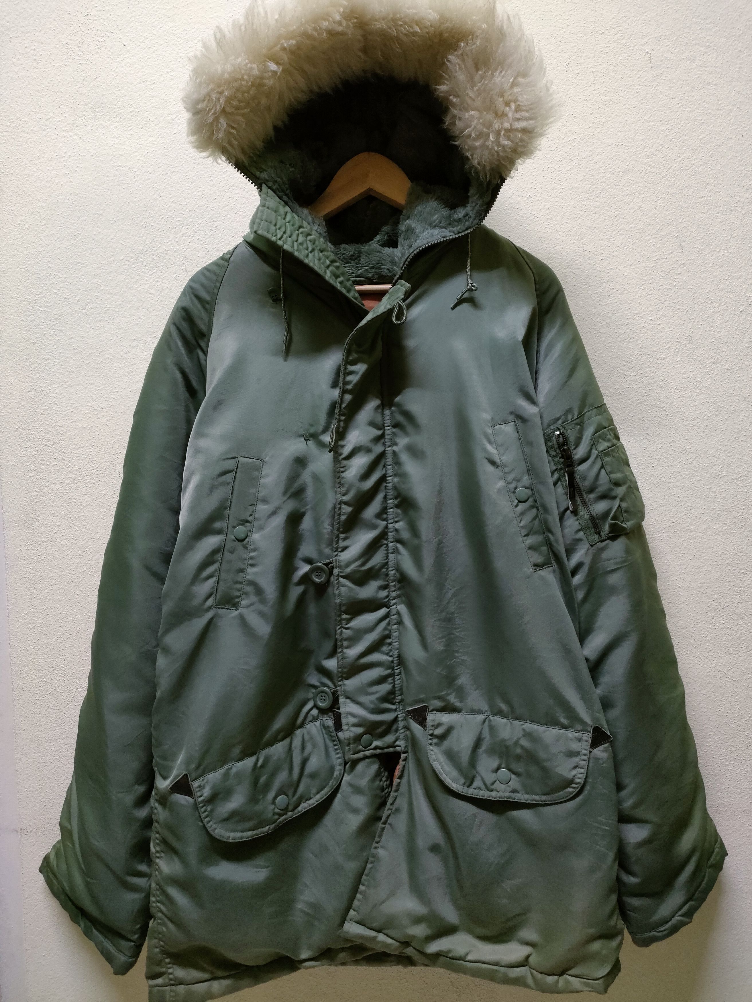 Alpha Industries Alpha N-3B Fur Jacket Size US M / EU 48-50 / 2 - 2 Thumbnail