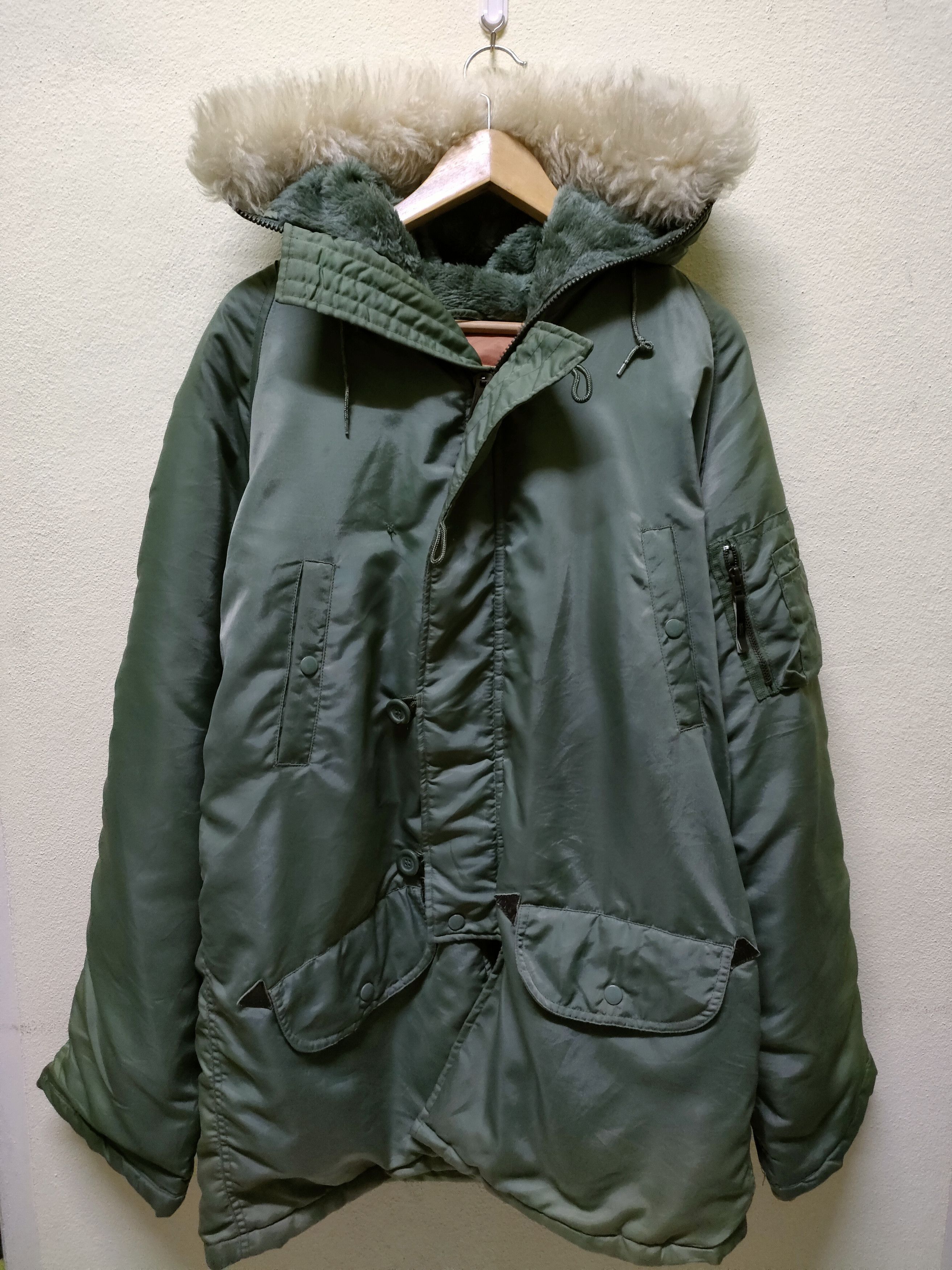 Alpha Industries Alpha N-3B Fur Jacket Size US M / EU 48-50 / 2 - 1 Thumbnail