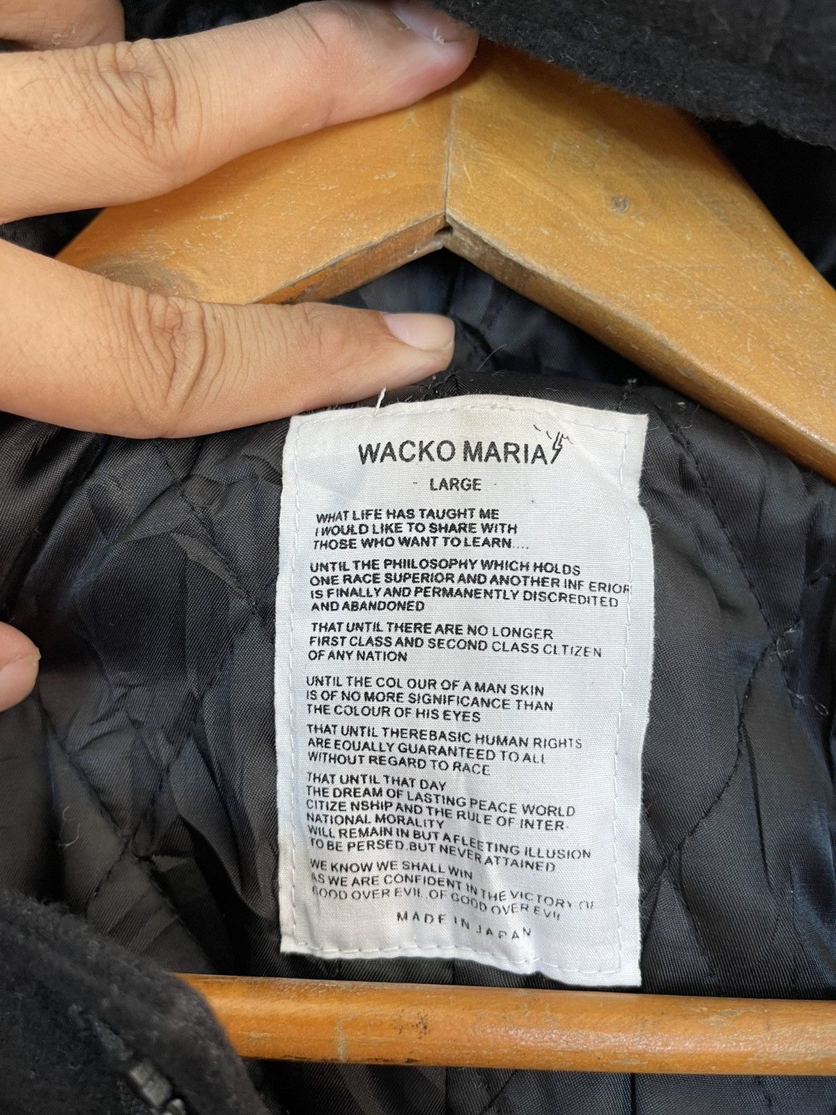 Wacko Maria Vintage WACKO MARIA DUFFLE WOOL Coat Japan Size US L / EU 52-54 / 3 - 7 Thumbnail
