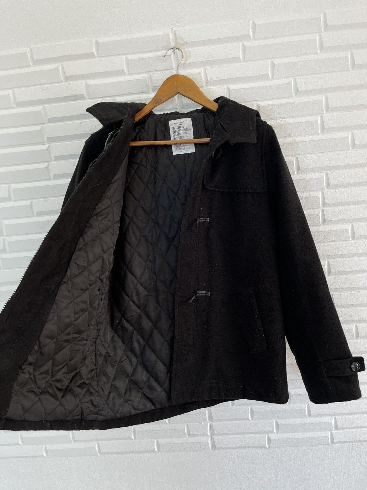 Wacko Maria Vintage WACKO MARIA DUFFLE WOOL Coat Japan Size US L / EU 52-54 / 3 - 6 Thumbnail