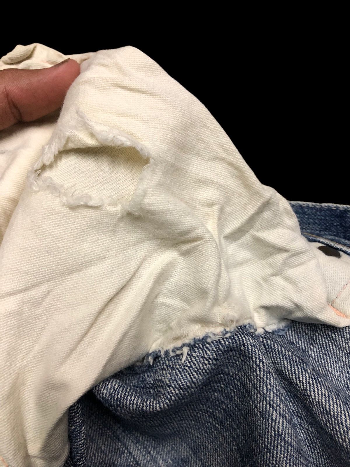 Spellbound DAMAGED DIRTY DISTRESSED DENIM Size US 35 - 13 Thumbnail