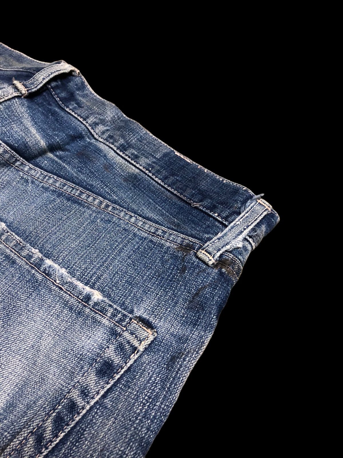 Spellbound DAMAGED DIRTY DISTRESSED DENIM Size US 35 - 4 Thumbnail