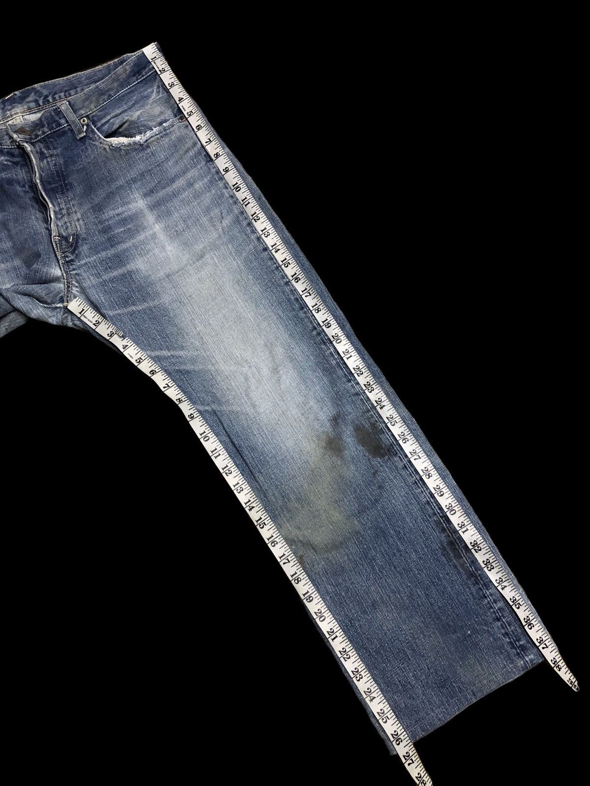 Spellbound DAMAGED DIRTY DISTRESSED DENIM Size US 35 - 20 Thumbnail